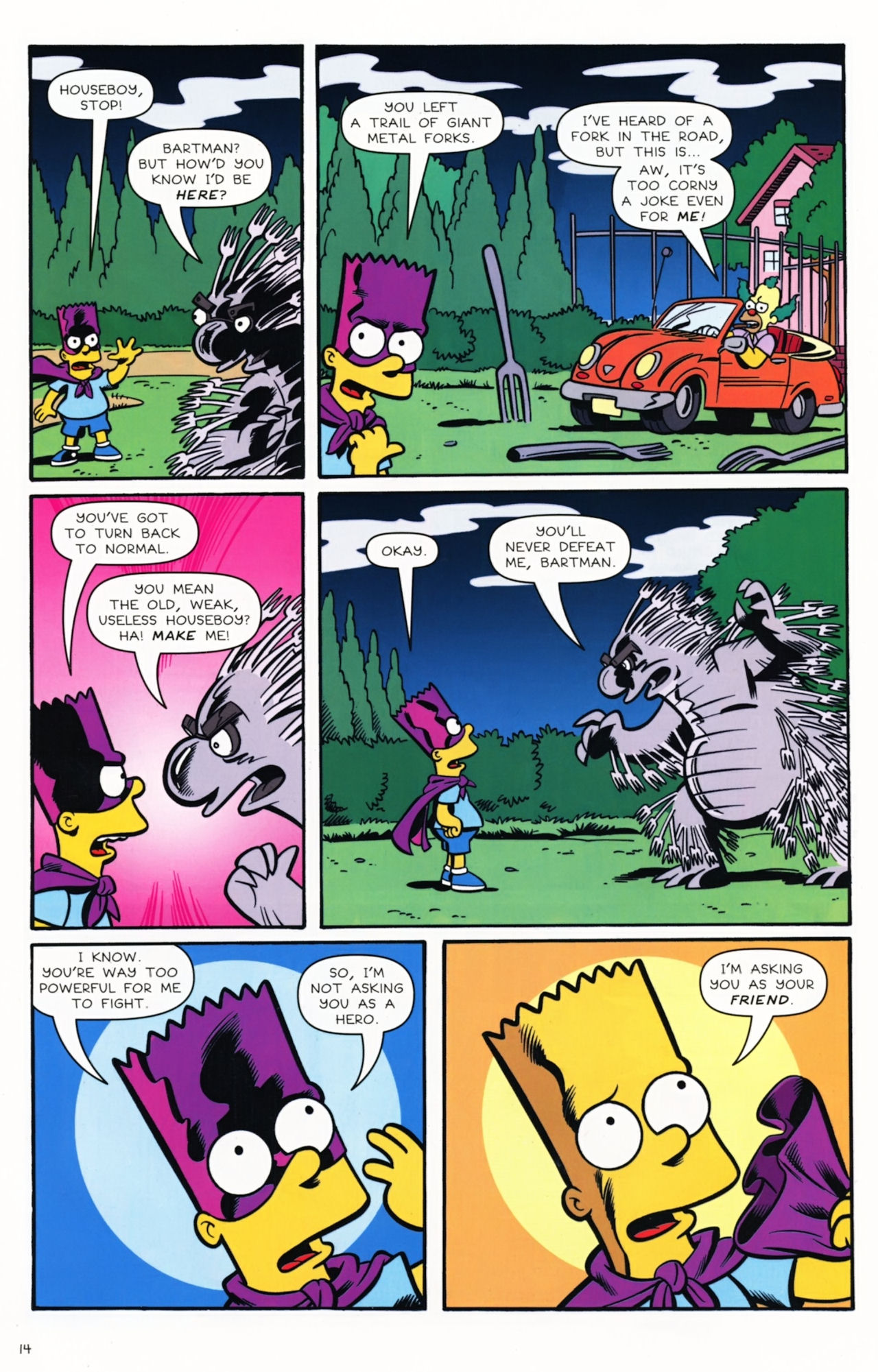 Read online Bongo Comics Presents Simpsons Super Spectacular comic -  Issue #12 - 16