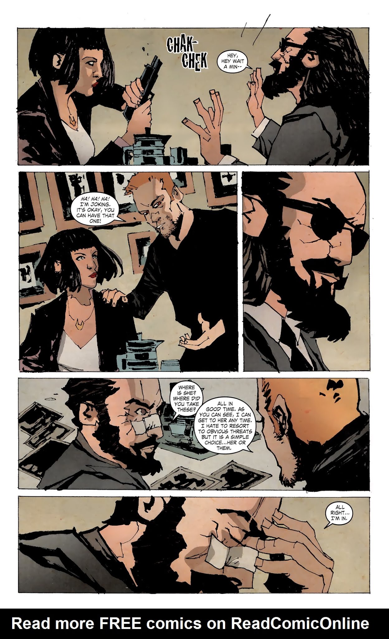 Read online Kane & Lynch comic -  Issue #3 - 8