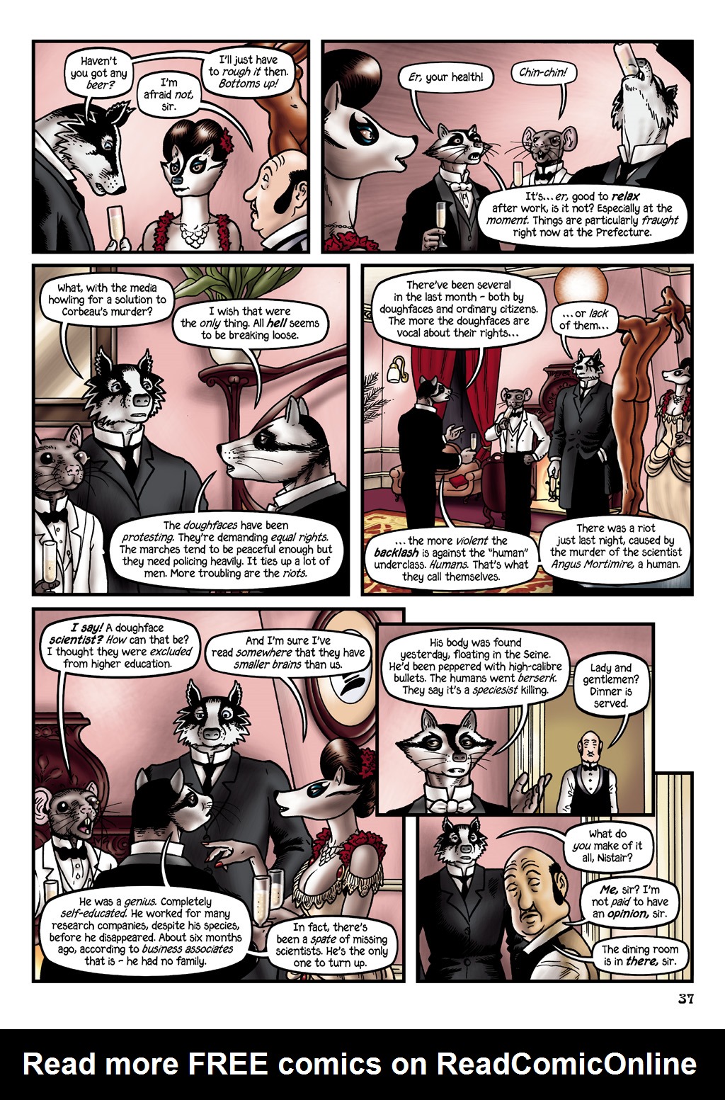Read online Grandville comic -  Issue # Vol. 3 Bete Noire - 40