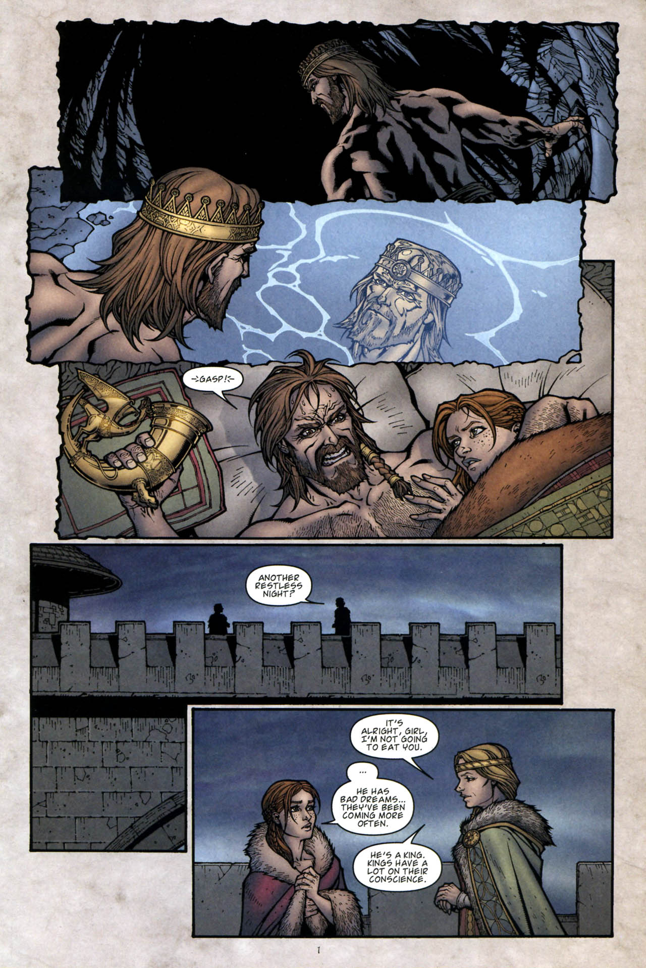 Read online Beowulf (2007) comic -  Issue #4 - 3