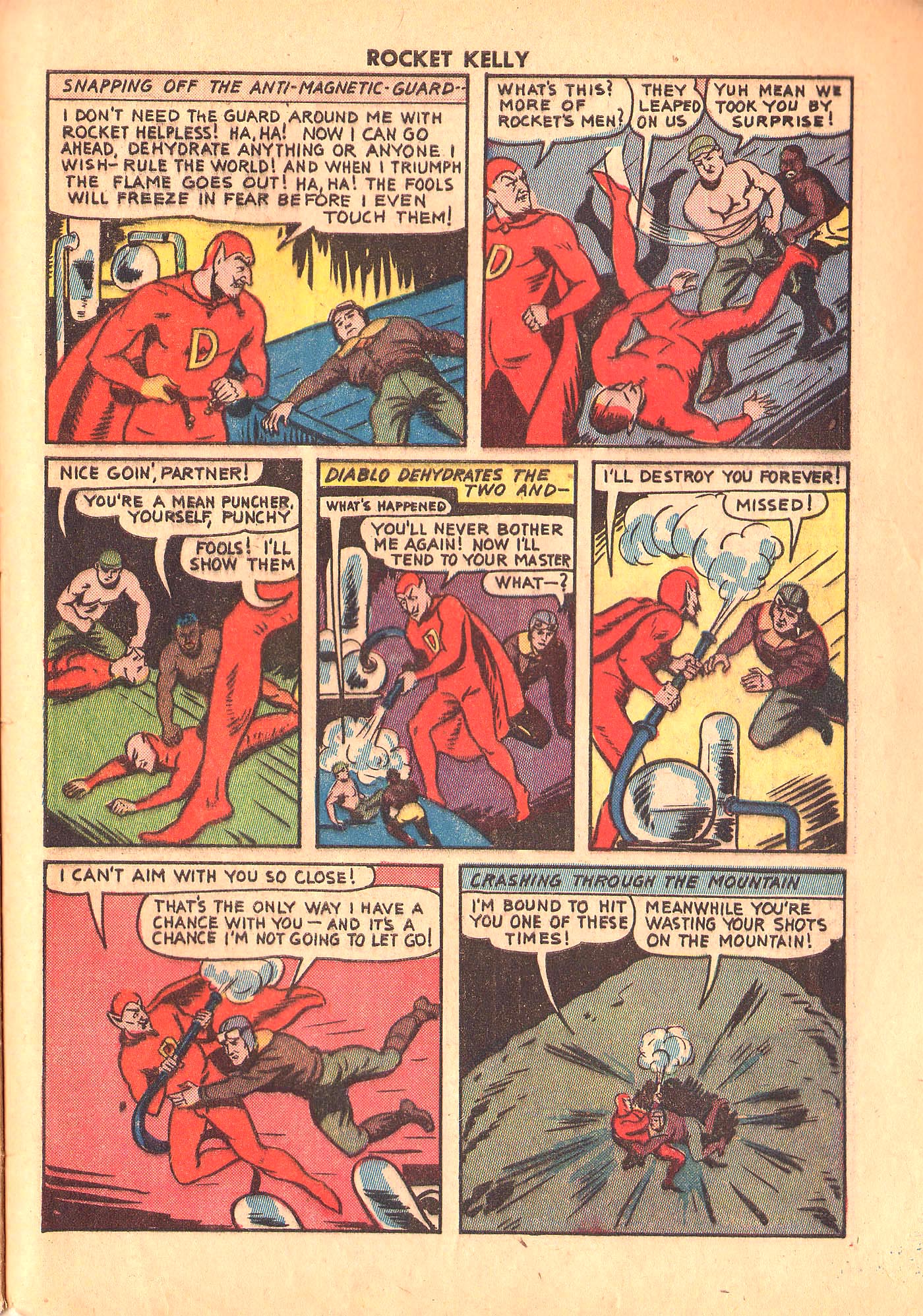Read online Rocket Kelly (1945) comic -  Issue #1 - 33