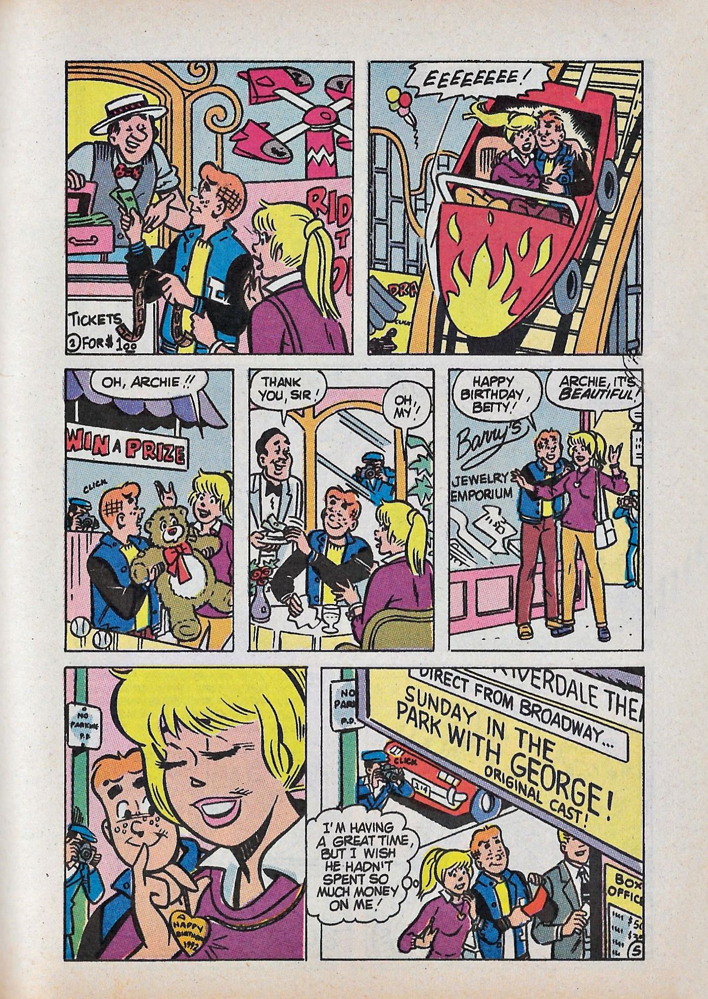 Read online Betty and Veronica Digest Magazine comic -  Issue #56 - 71