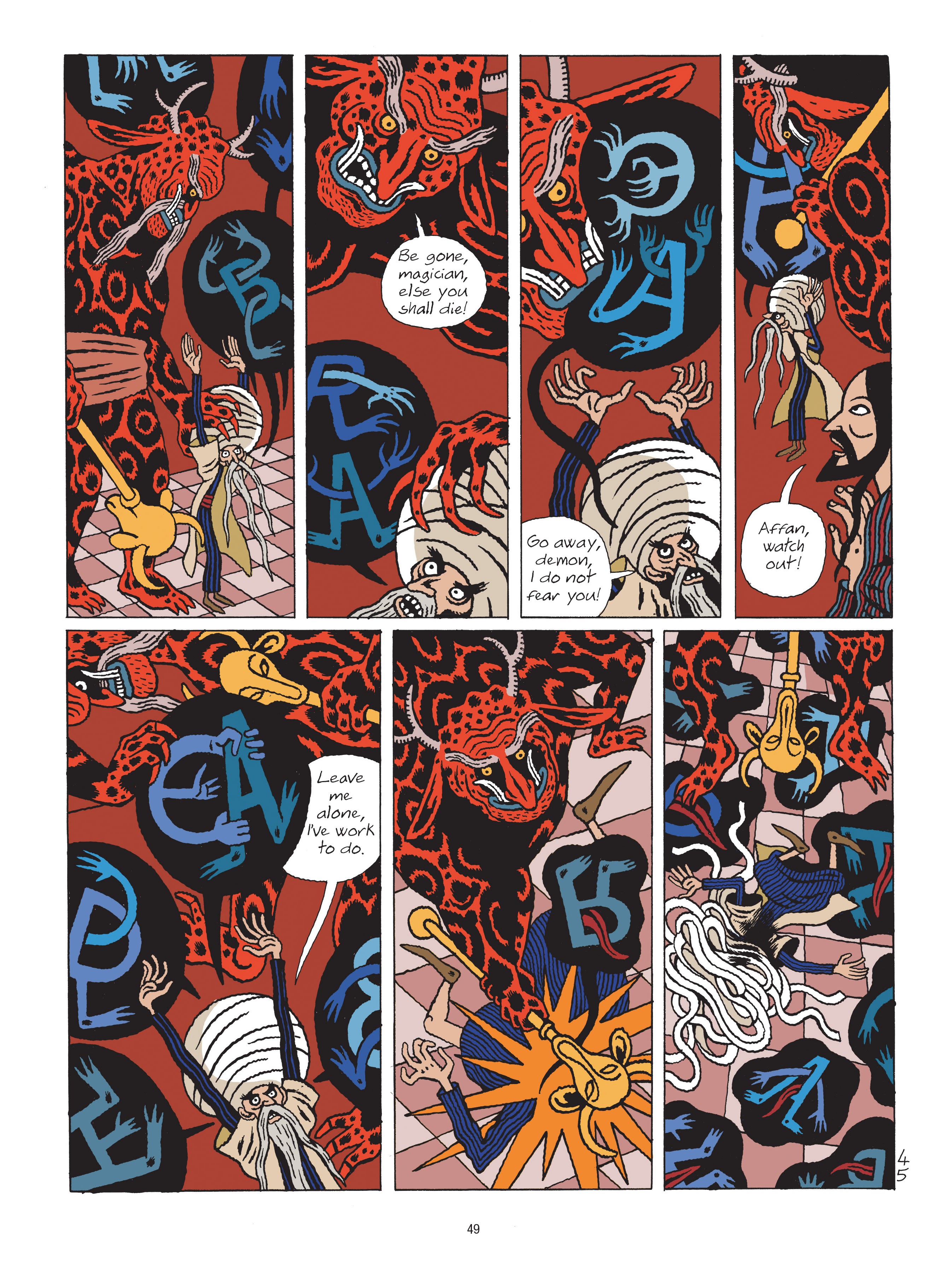 Read online A Tale of a Thousand and One Nights: HASIB & the Queen of Serpents comic -  Issue # TPB - 49
