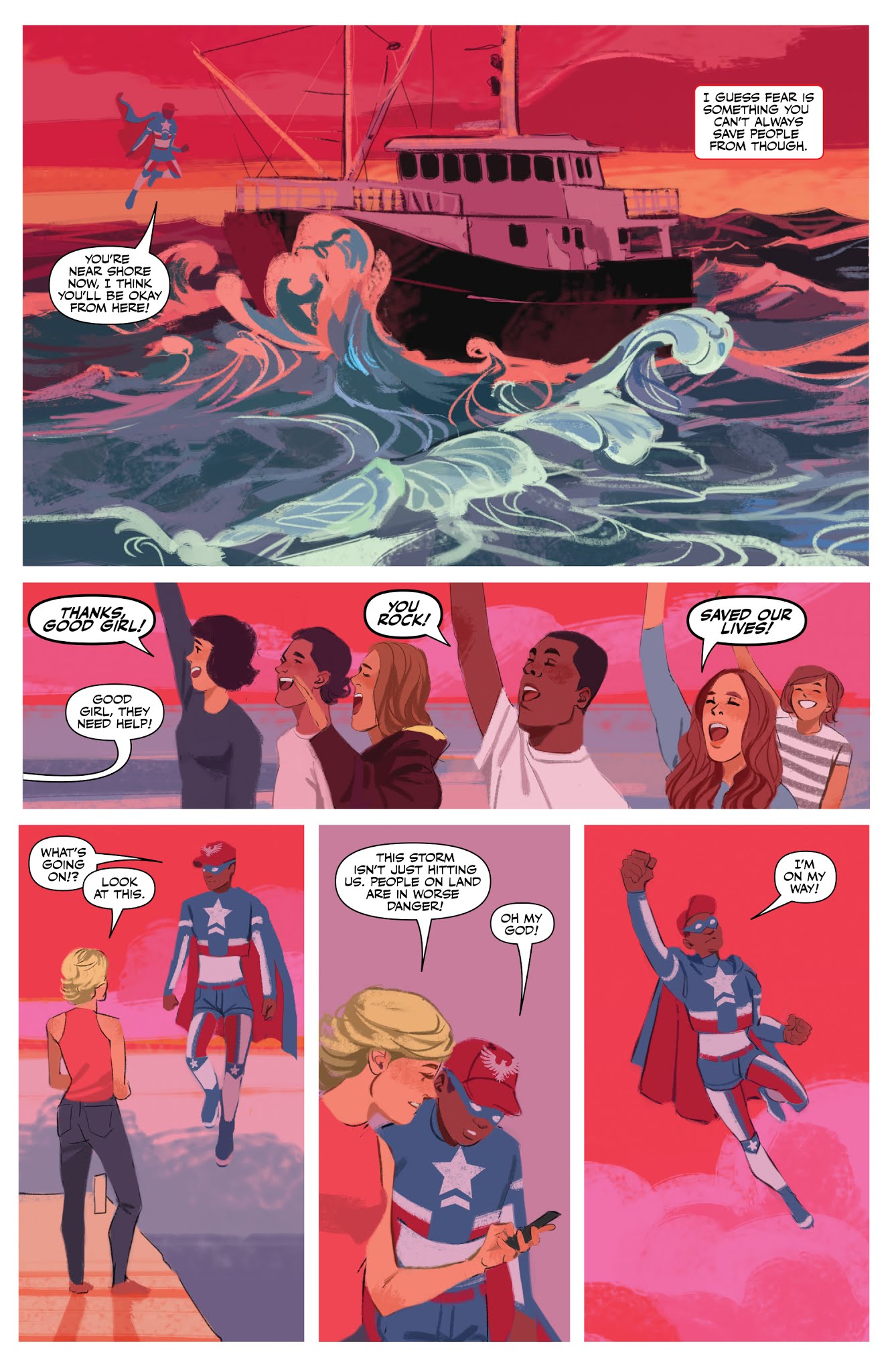 Read online Black AF America's Sweetheart comic -  Issue # TPB - 29