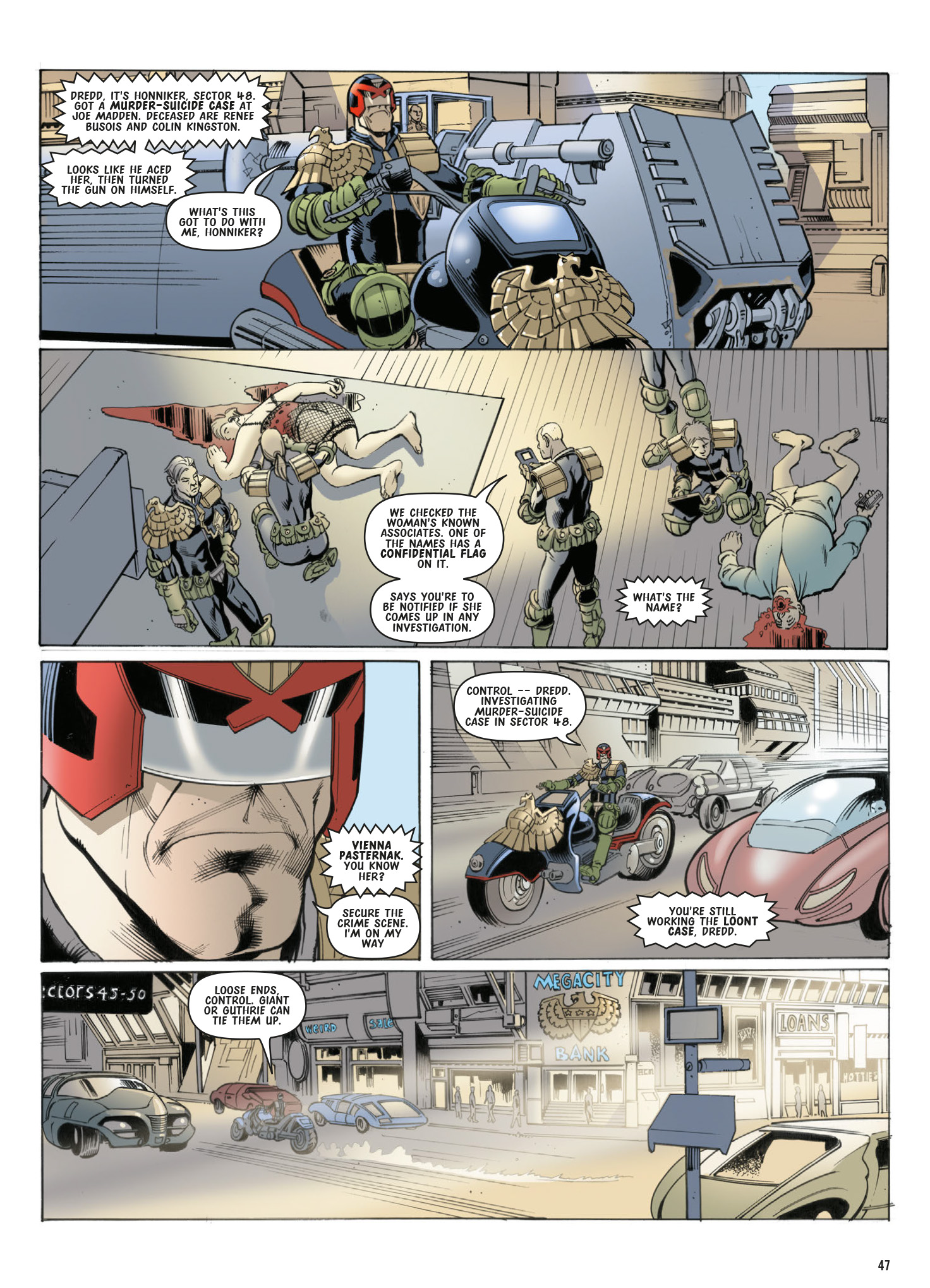 Read online Judge Dredd: The Complete Case Files comic -  Issue # TPB 41 (Part 1) - 49