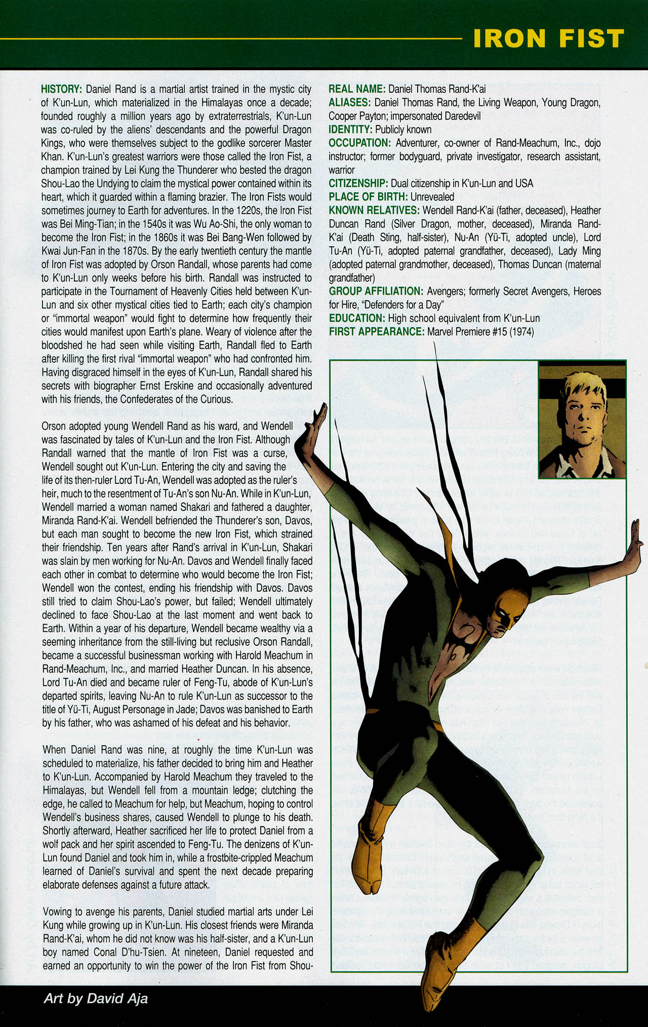 Read online The Immortal Iron Fist: The Origin of Danny Rand comic -  Issue # Full - 44