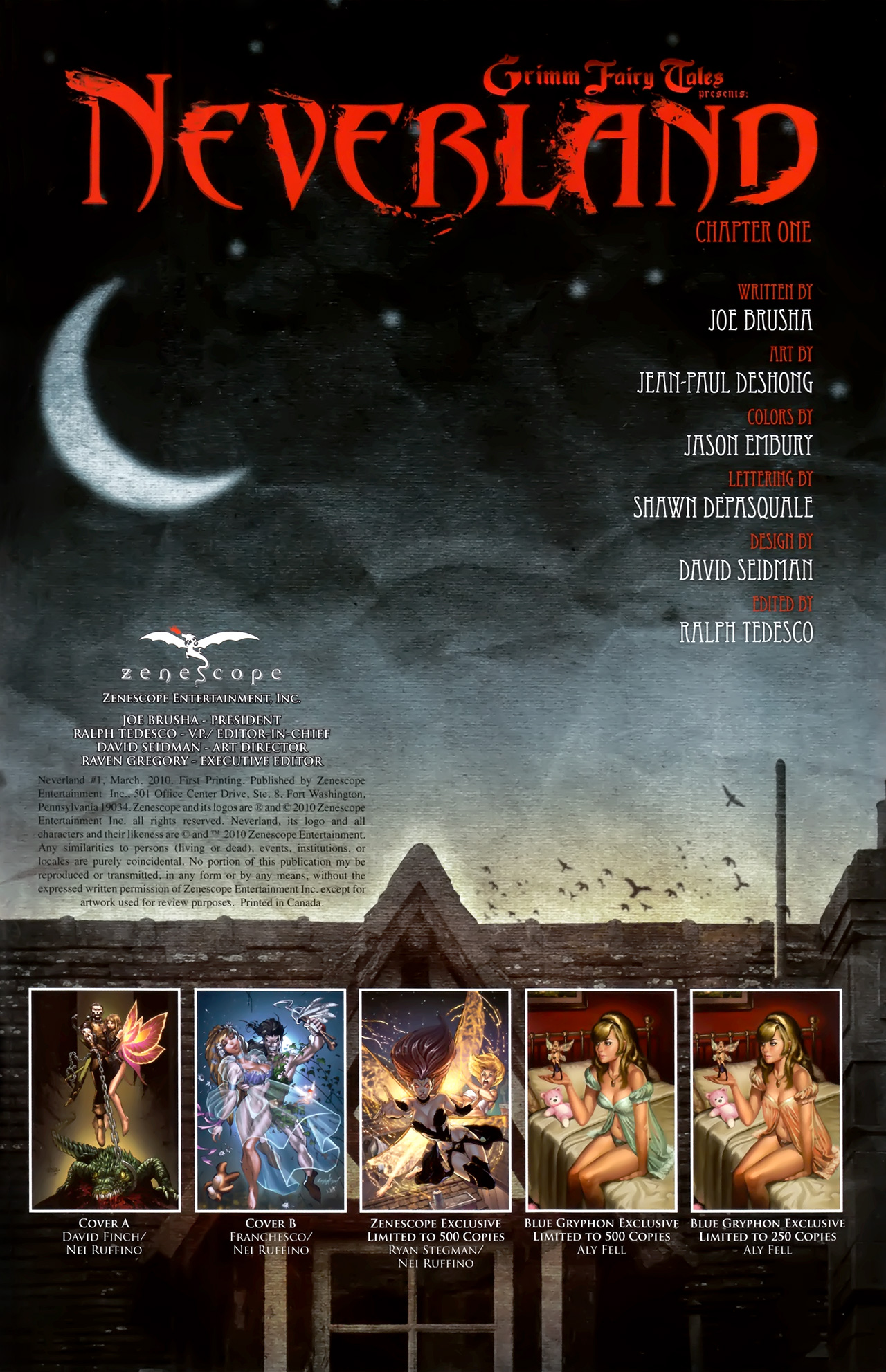 Read online Grimm Fairy Tales: Neverland comic -  Issue #1 - 3