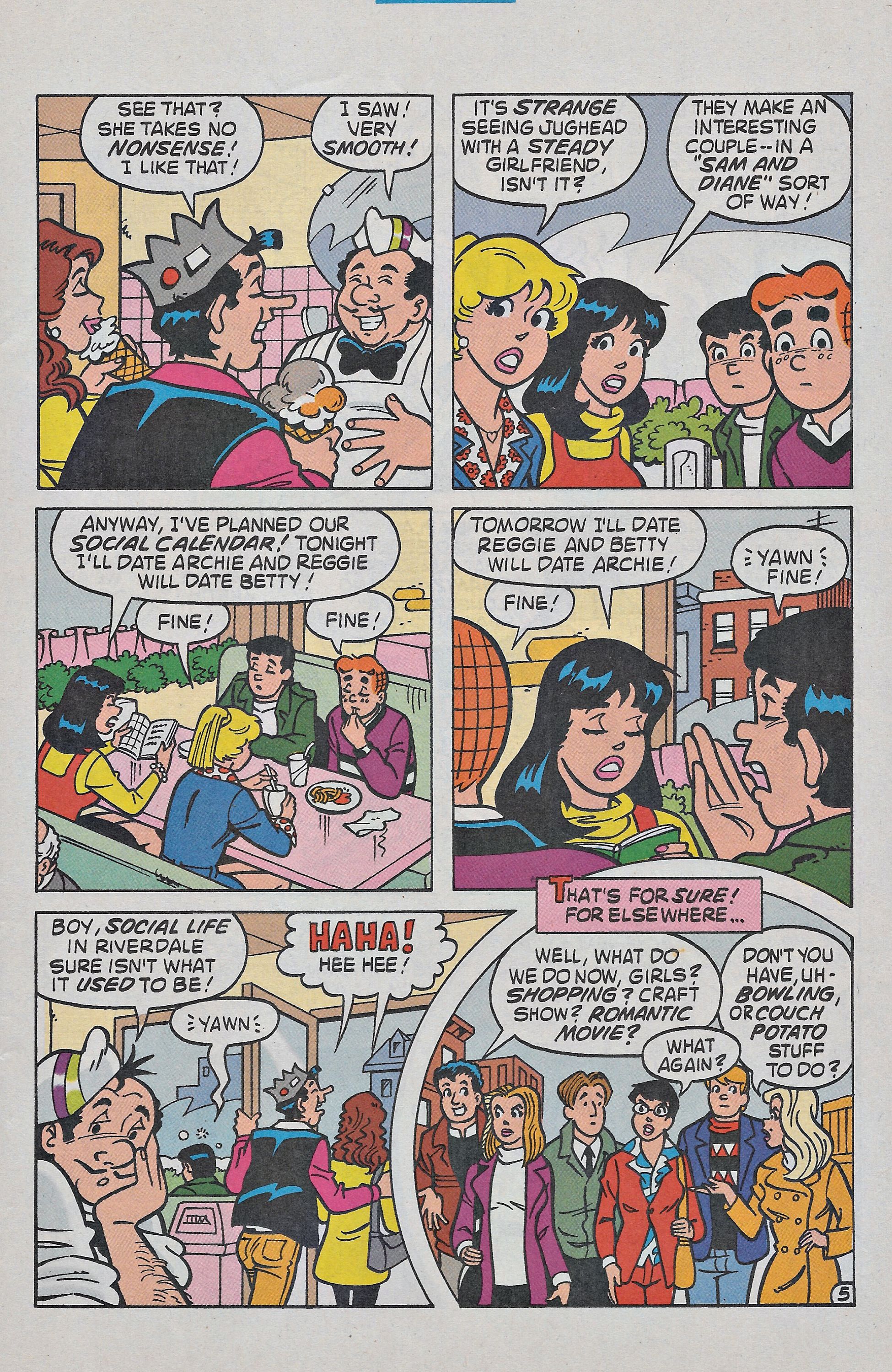 Read online Archie's Pal Jughead Comics comic -  Issue #91 - 7