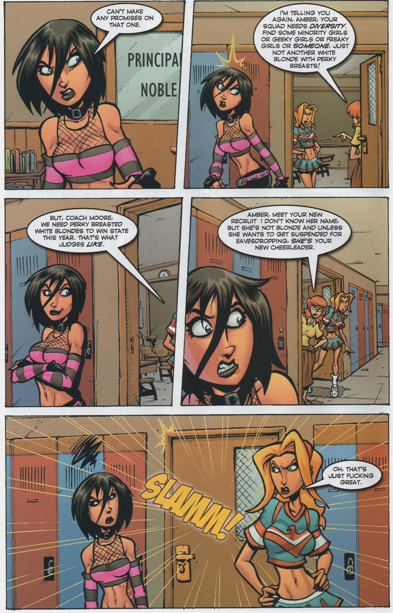 Read online Hack/Slash Meets Zombies vs. Cheerleaders comic -  Issue # Full - 14