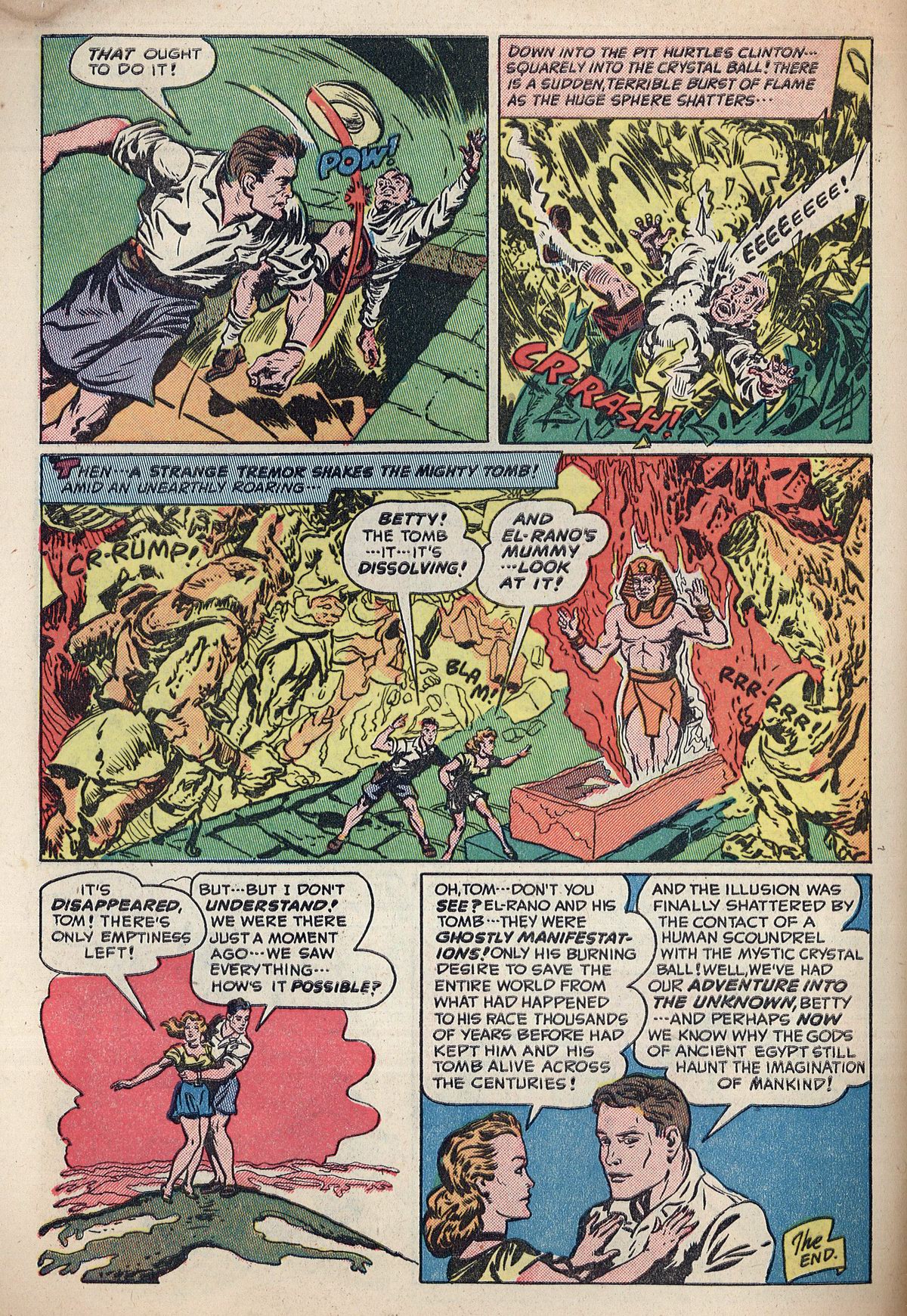 Read online Adventures Into The Unknown comic -  Issue #4 - 14