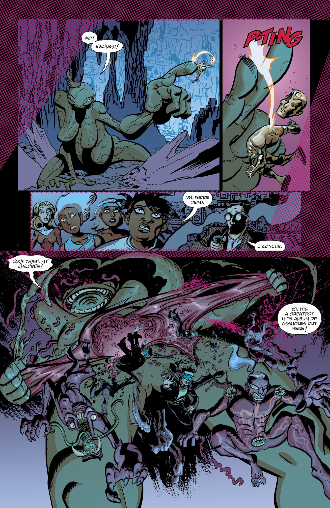 Read online Cave Carson Has a Cybernetic Eye comic -  Issue #12 - 10