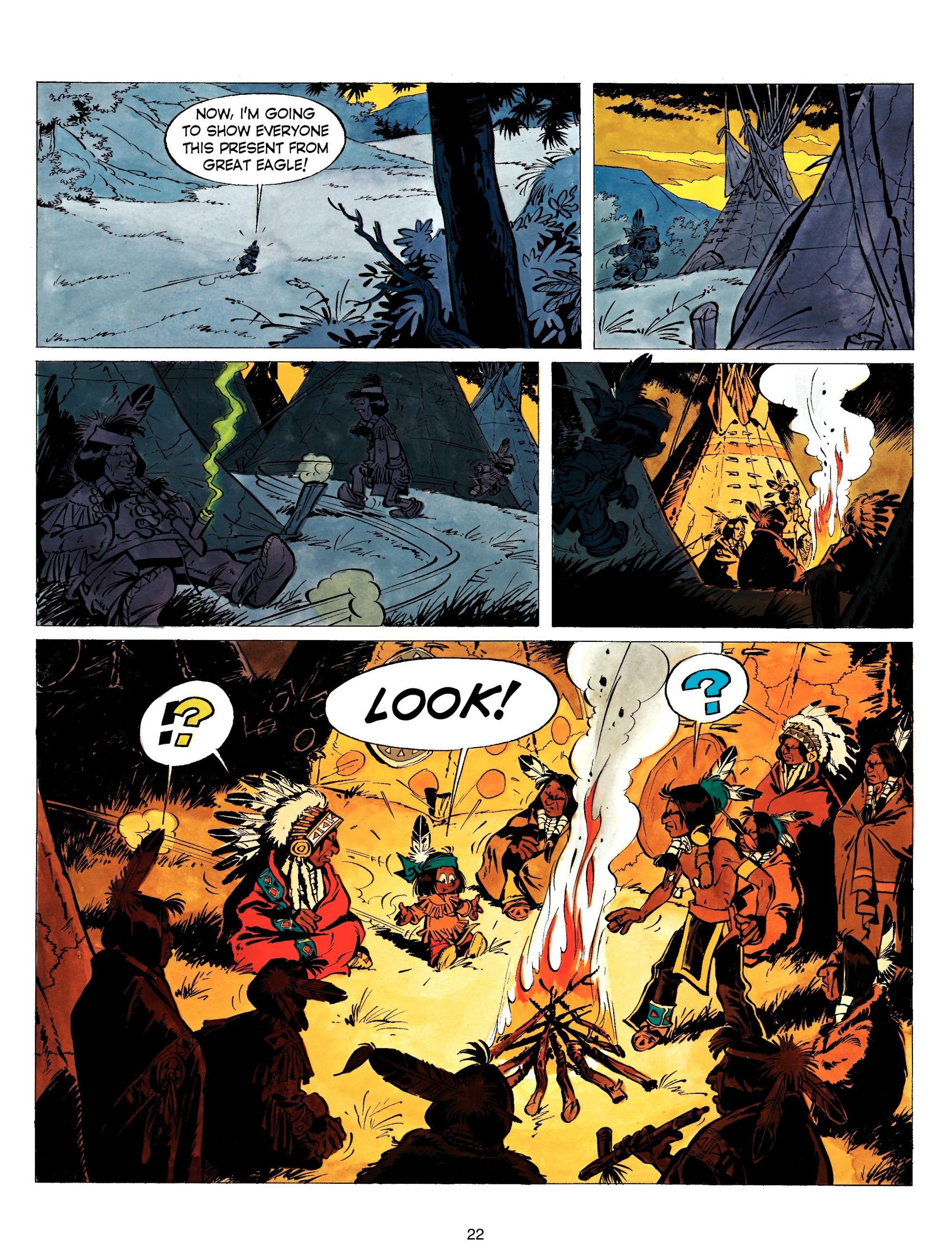 Read online Yakari comic -  Issue #1 - 22