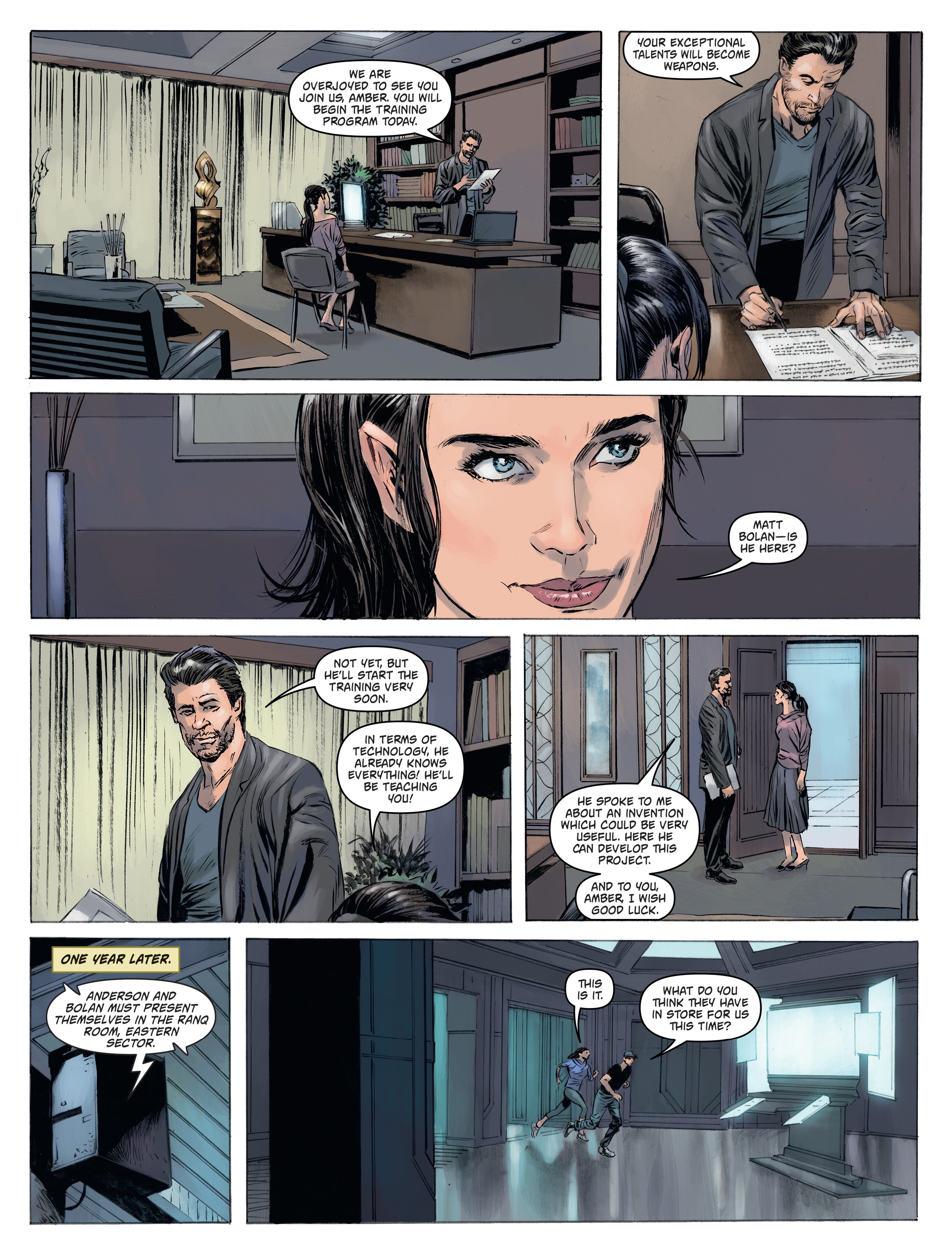 Read online Amber Blake comic -  Issue #1 - 22
