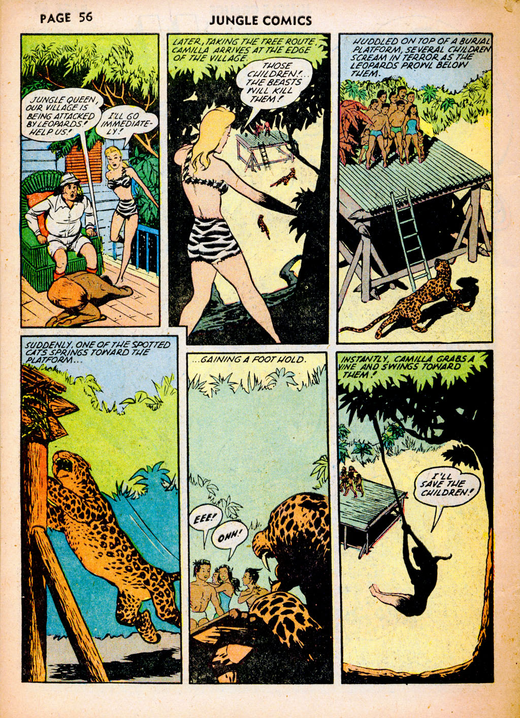 Read online Jungle Comics comic -  Issue #37 - 58