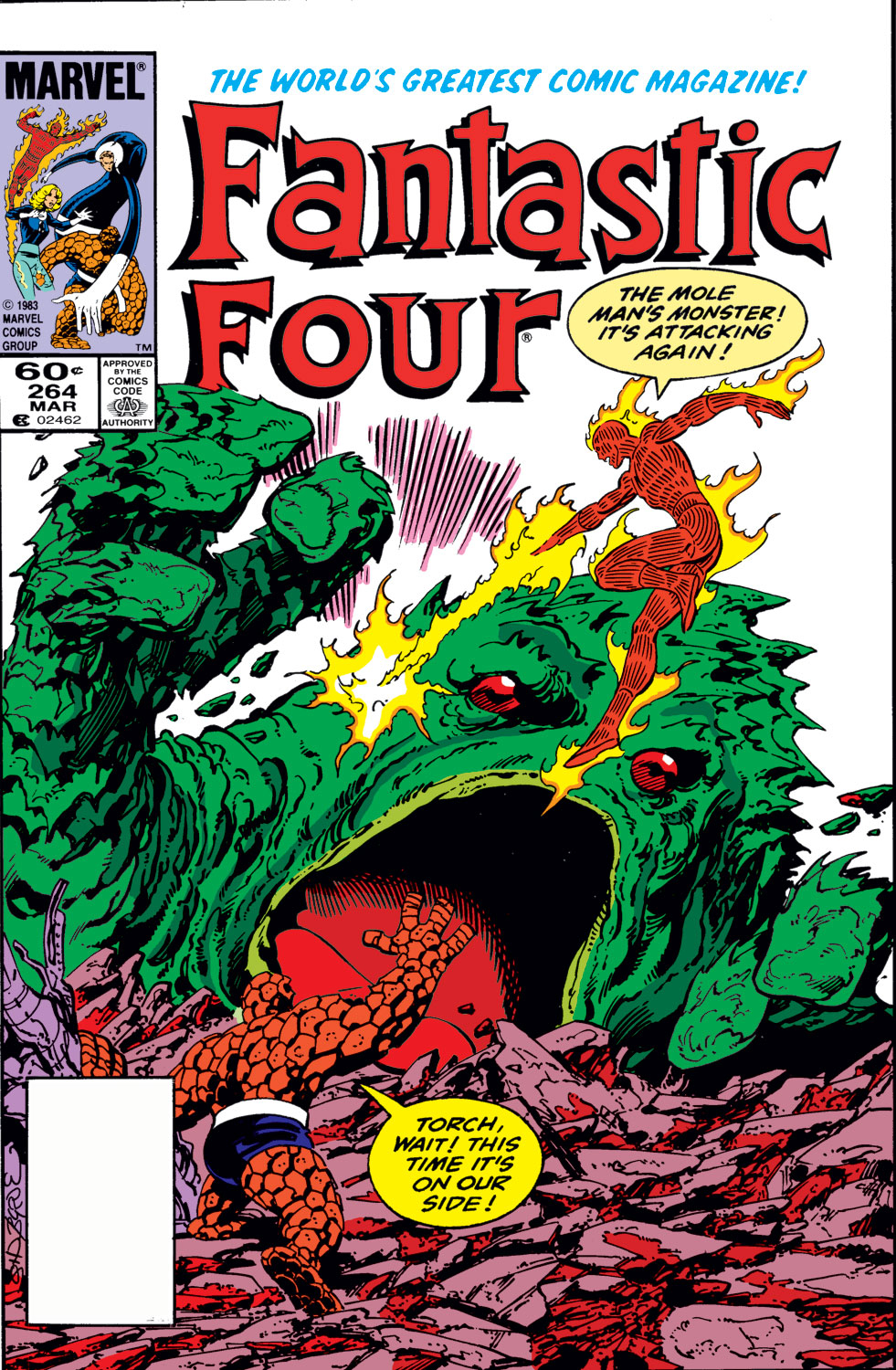 Read online Fantastic Four (1961) comic -  Issue #264 - 1