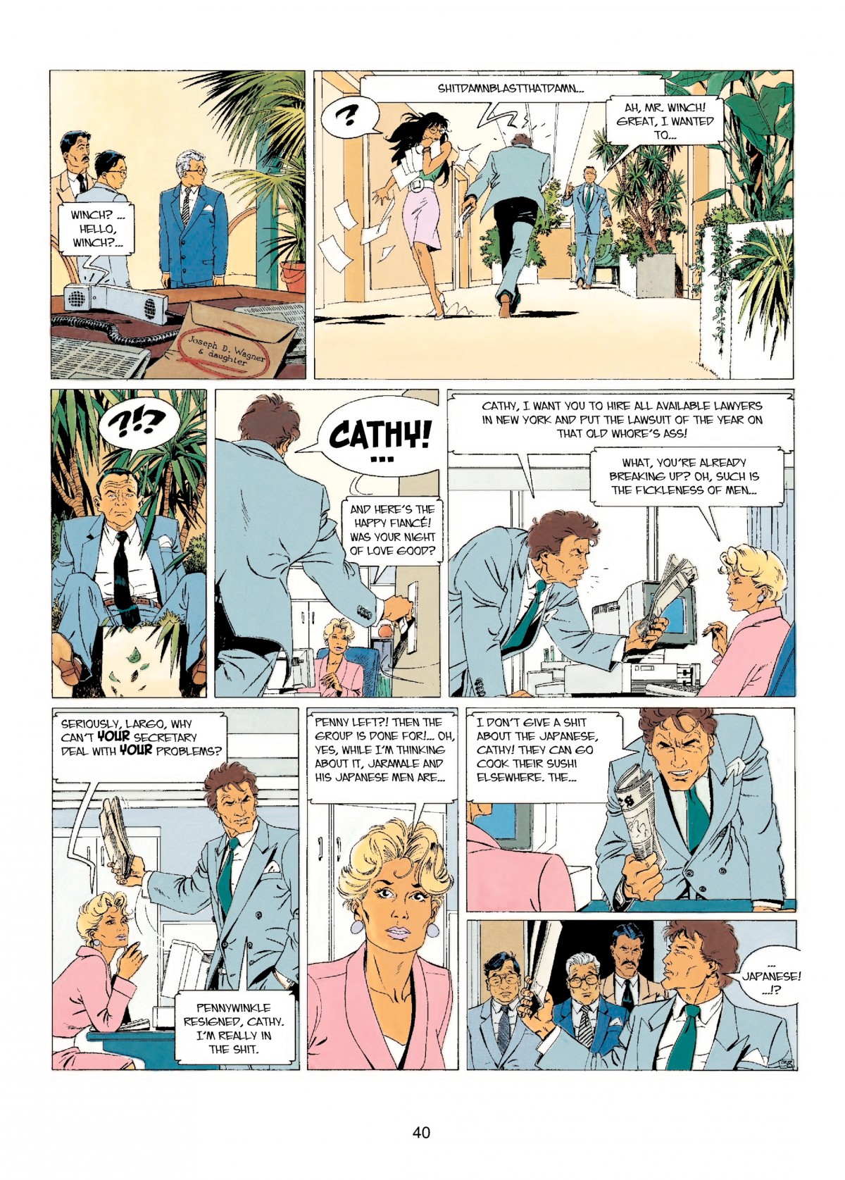 Read online Largo Winch comic -  Issue # TPB 2 - 40