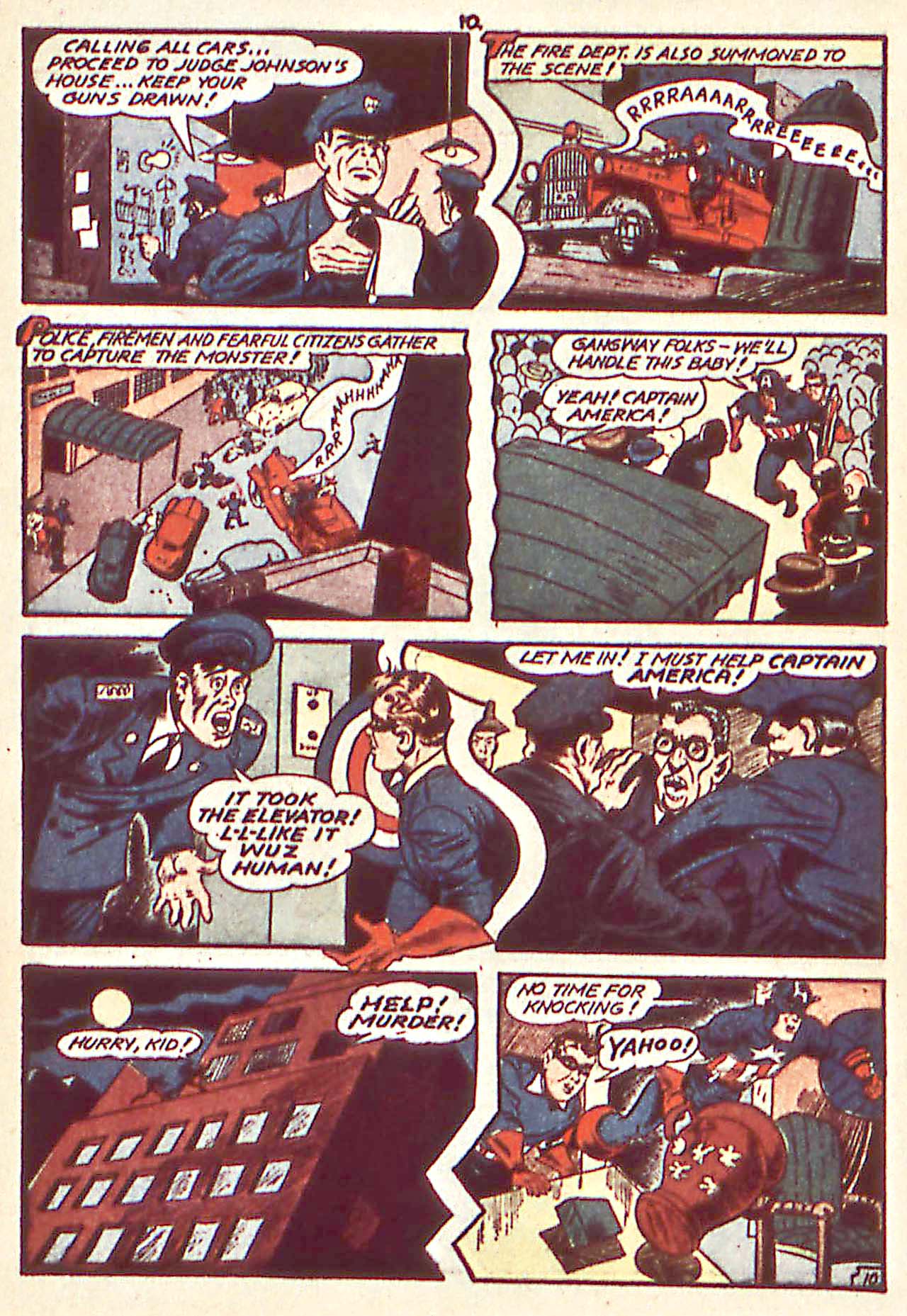 Read online Captain America Comics comic -  Issue #17 - 12