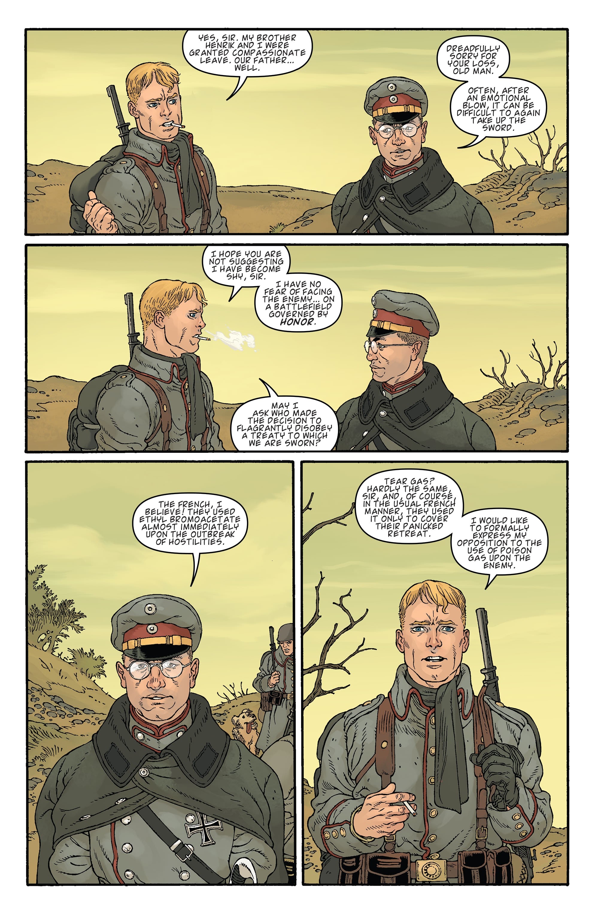 Read online Locke & Key: ...In Pale Battalions Go… comic -  Issue #2 - 6