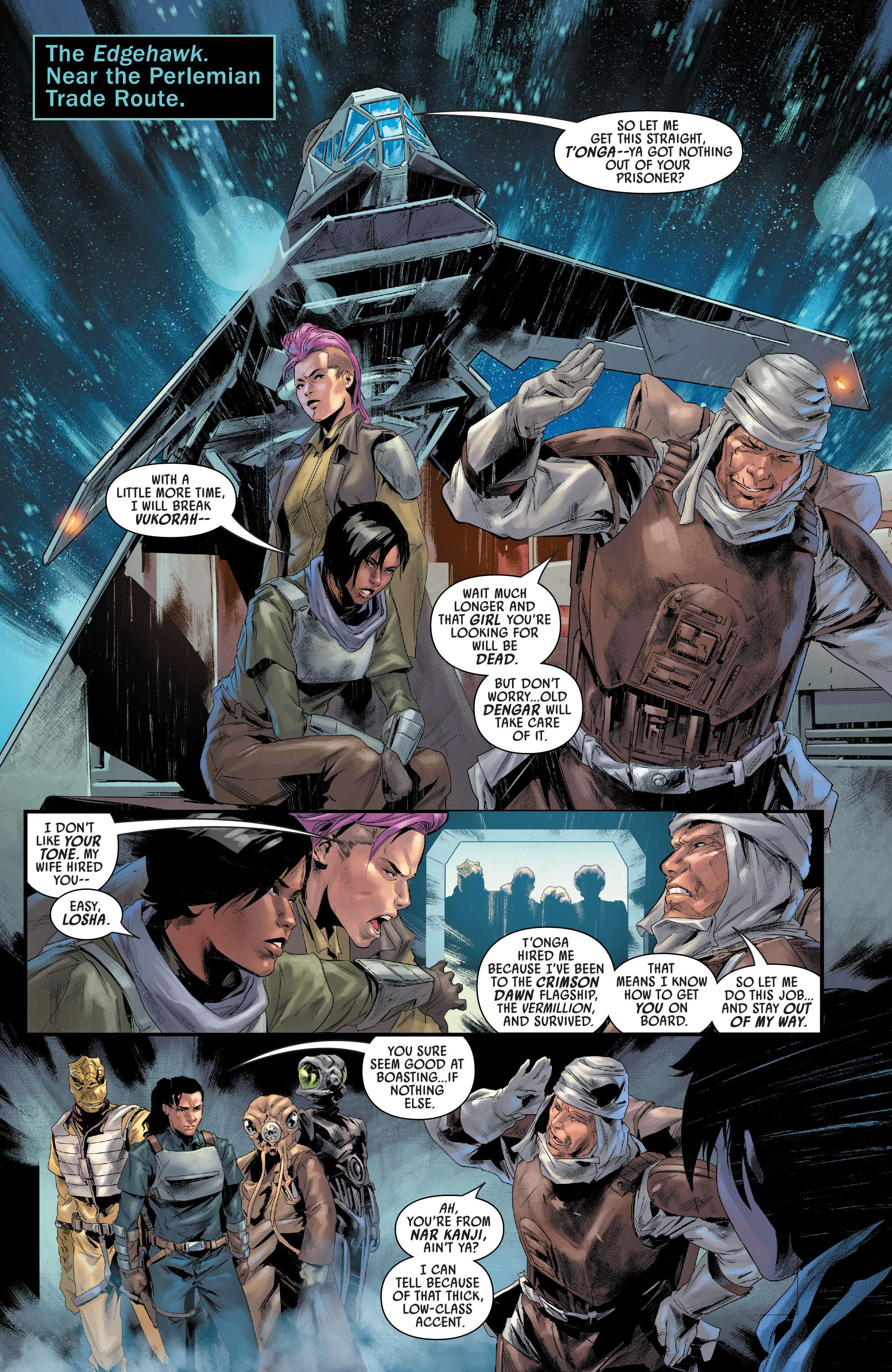 Read online Star Wars: Bounty Hunters comic -  Issue #24 - 3