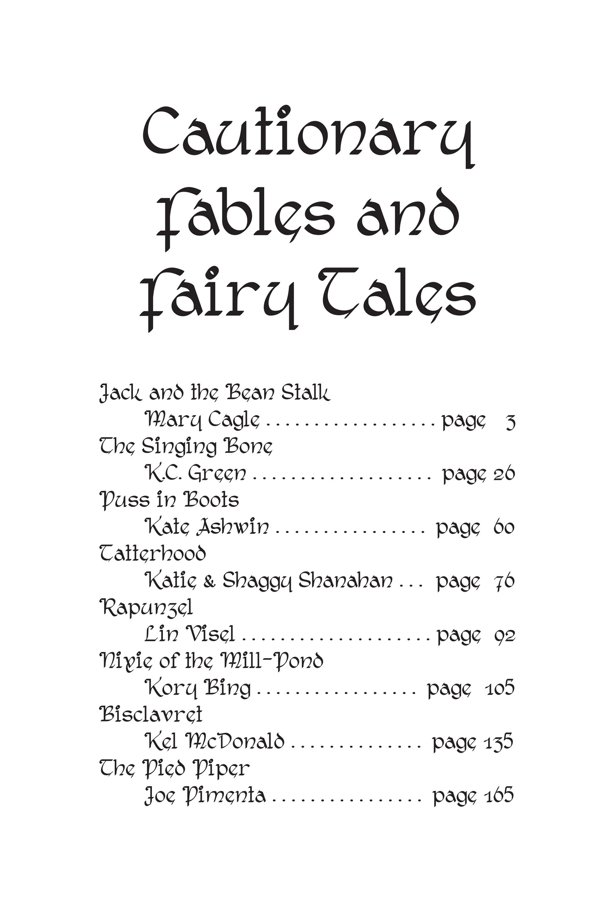Read online Cautionary Fables and Fairy Tales comic -  Issue # TPB 1 (Part 1) - 2