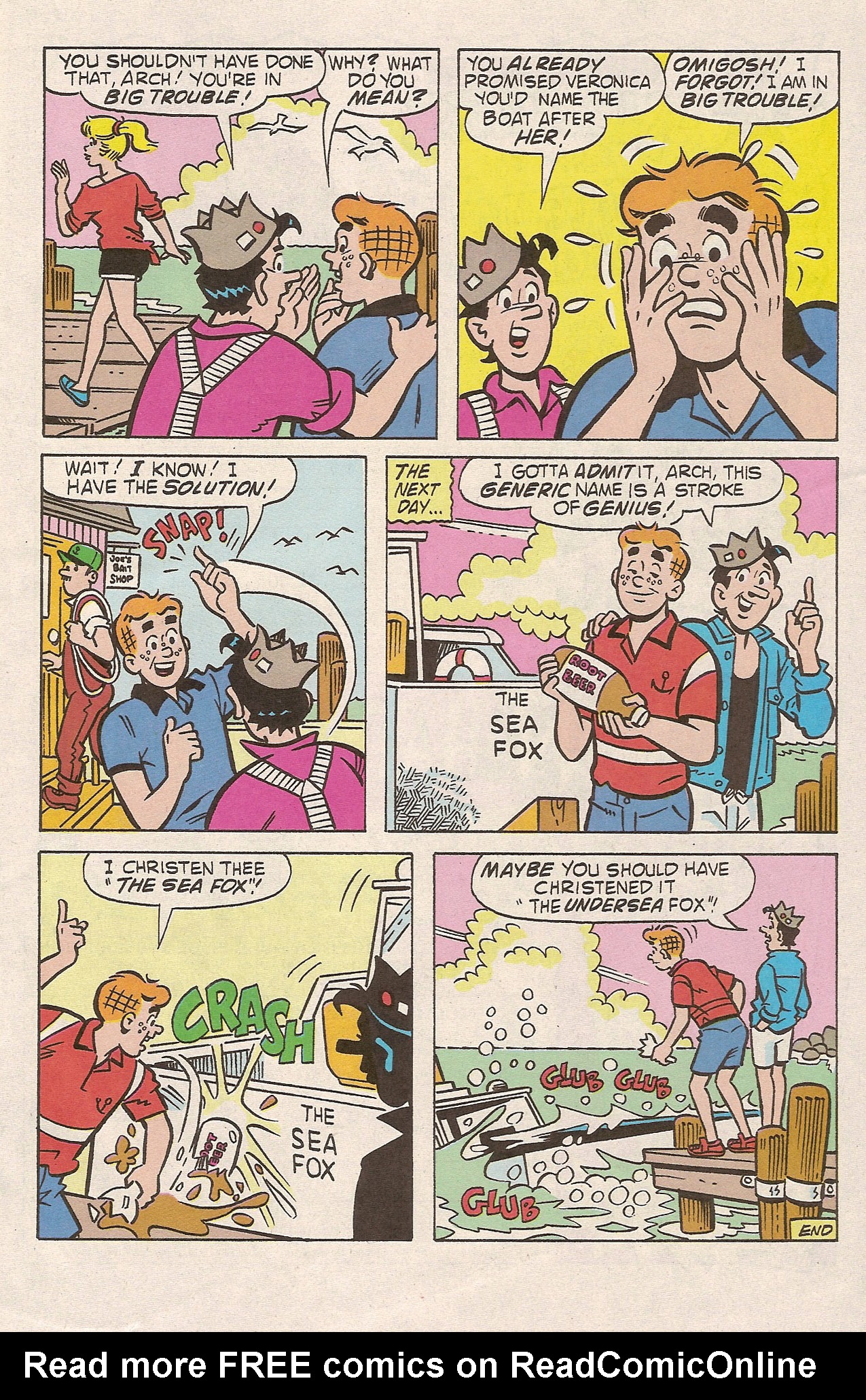 Read online Archie (1960) comic -  Issue #405 - 17