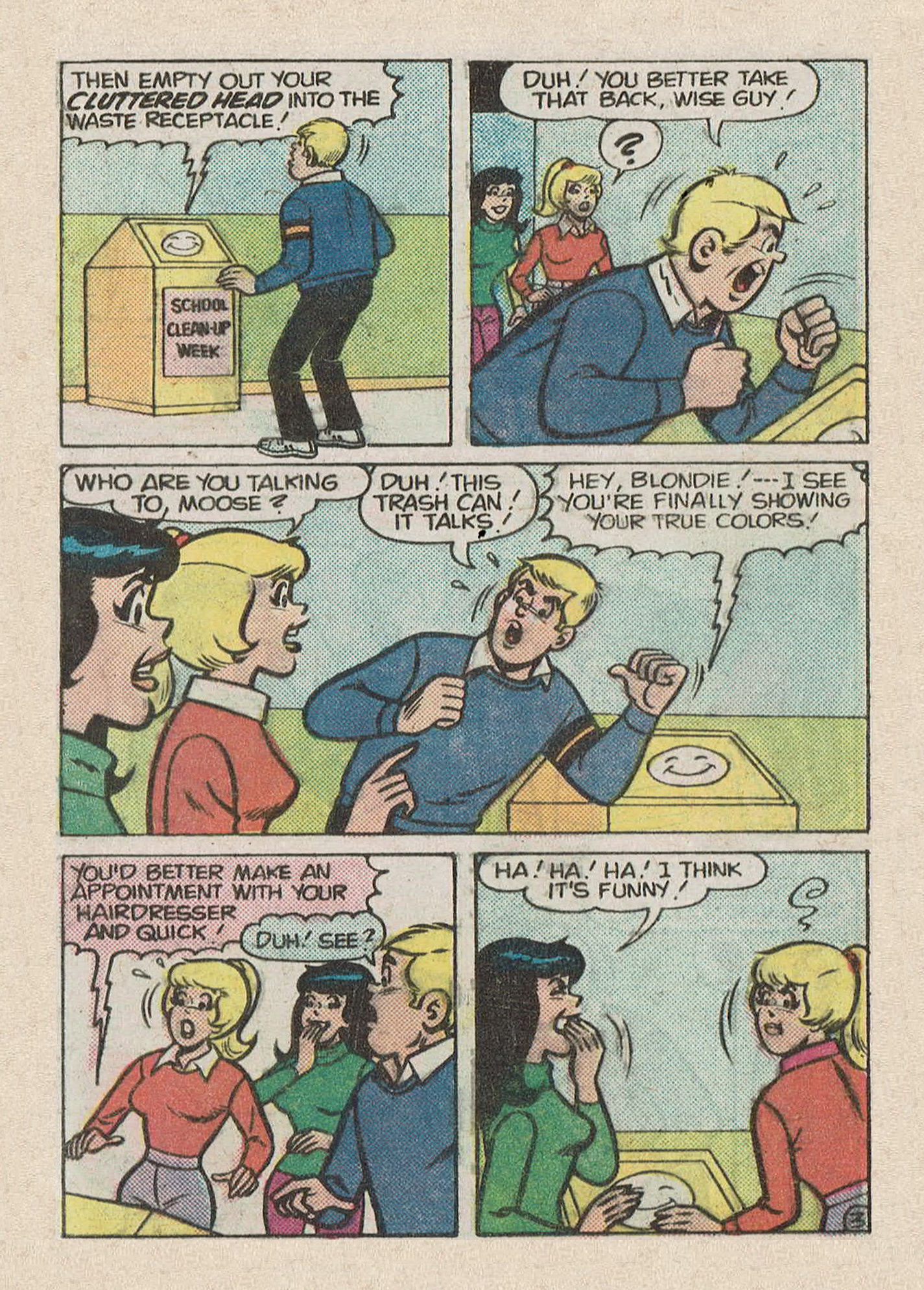 Read online Betty and Veronica Digest Magazine comic -  Issue #28 - 57