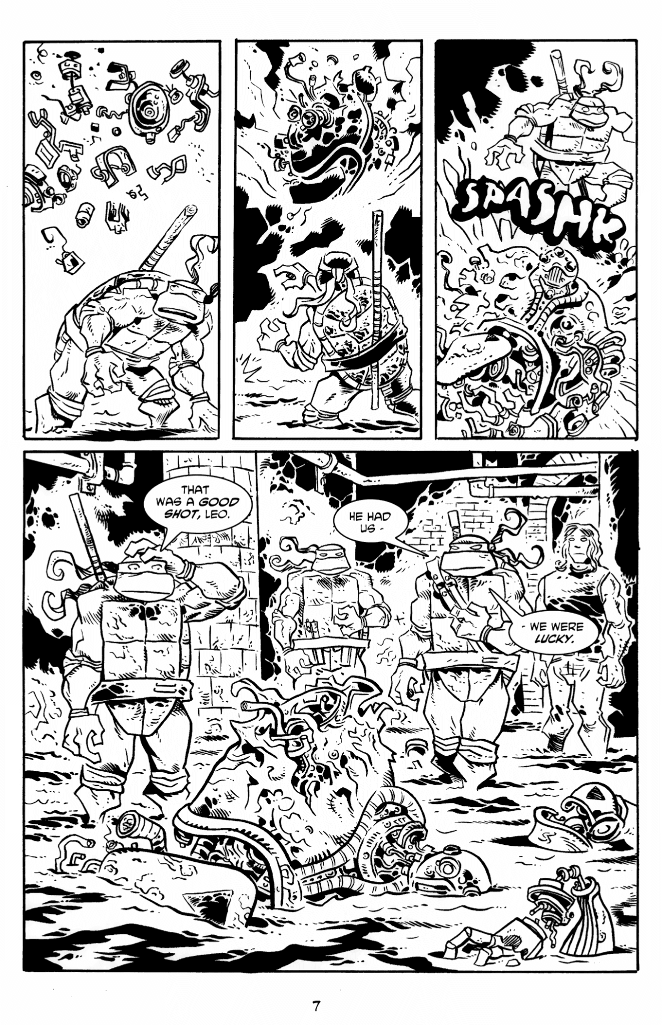 Read online Donatello The Brain Thief comic -  Issue #1 - 10
