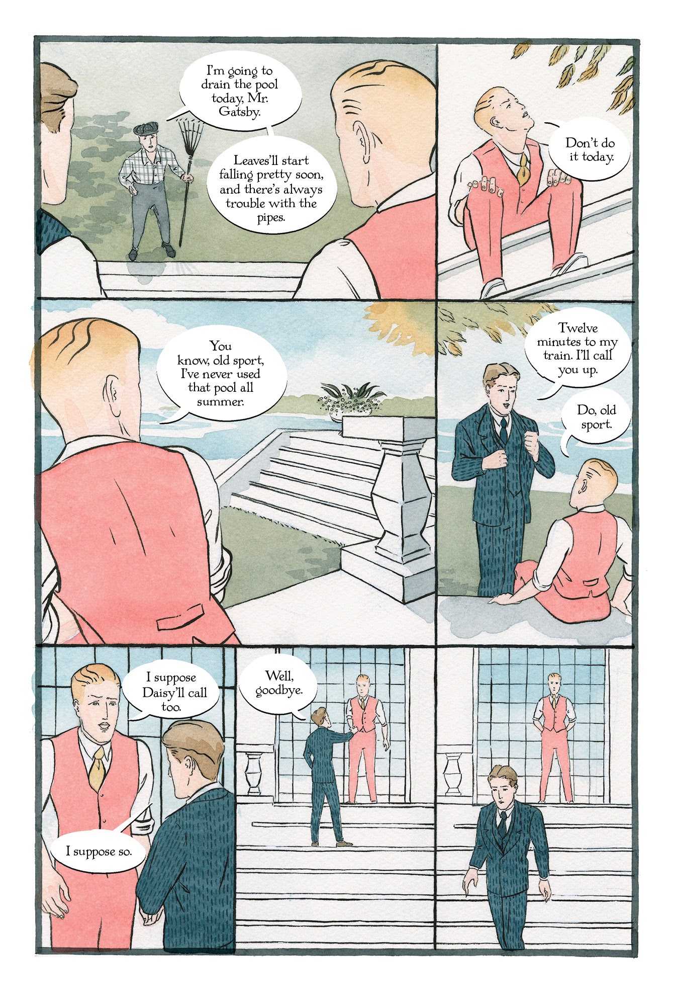 Read online The Great Gatsby: The Graphic Novel comic -  Issue # TPB (Part 2) - 87