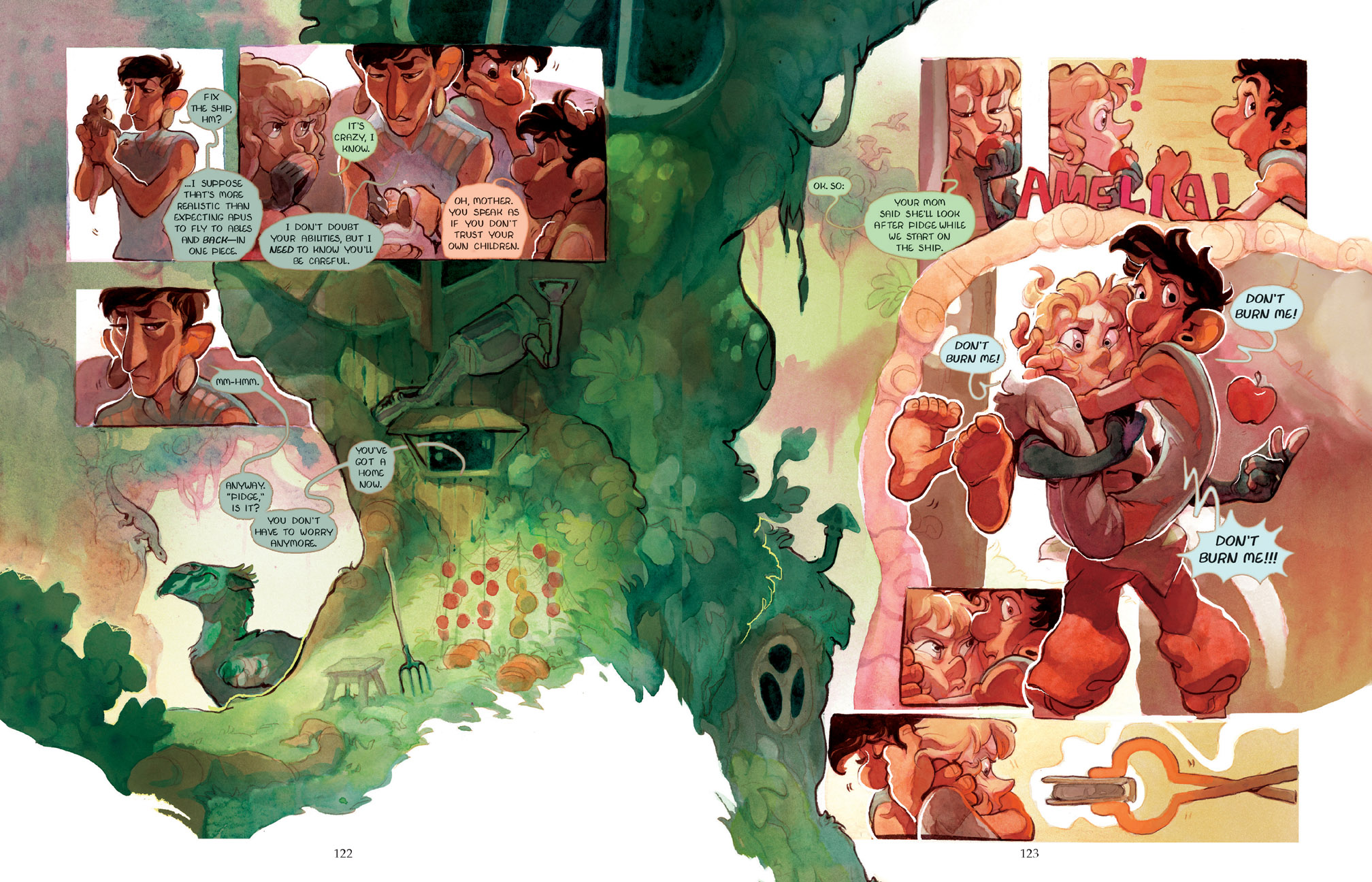 Read online Amelia Erroway: Castaway Commander comic -  Issue # TPB (Part 2) - 19