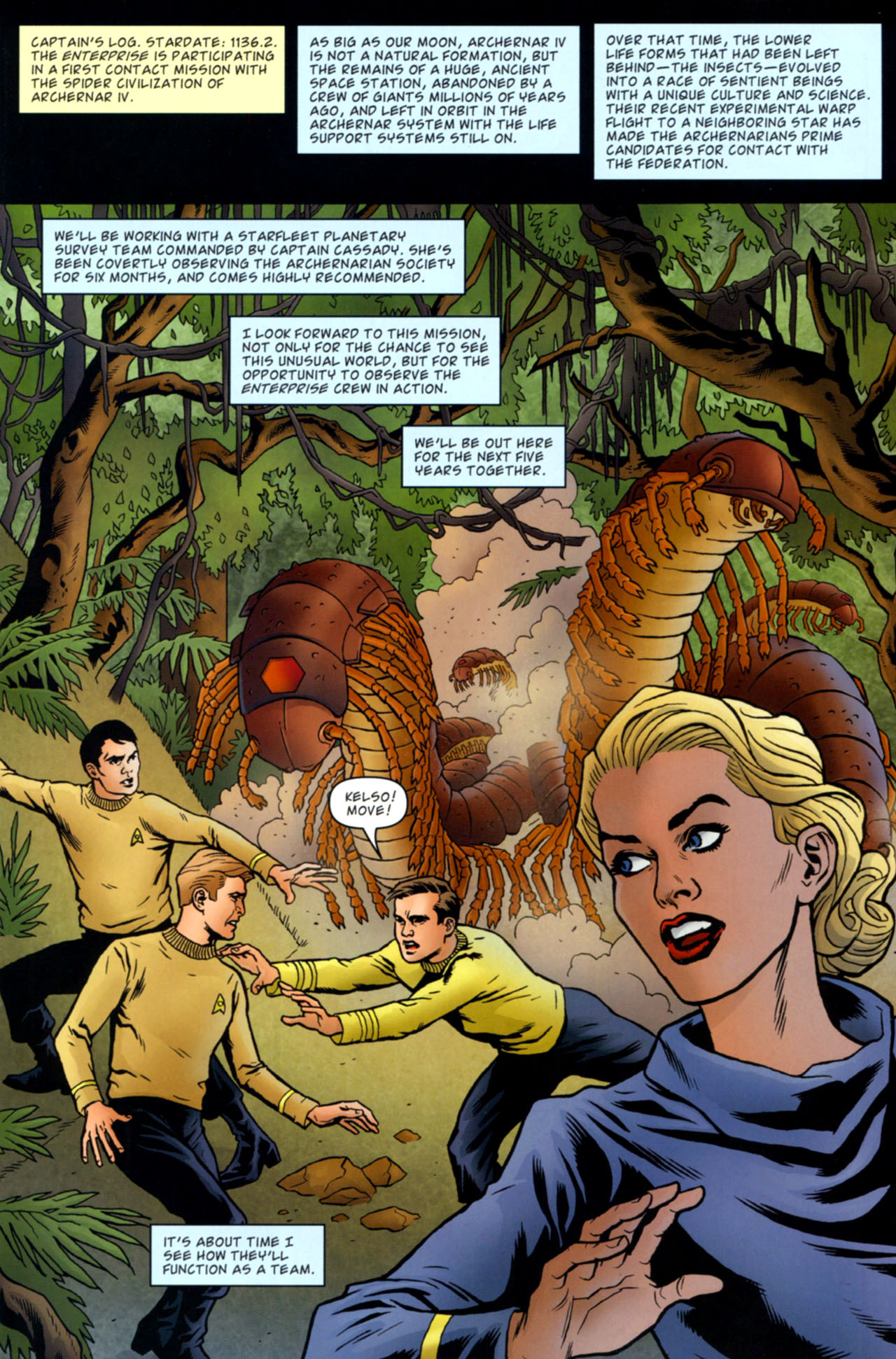 Read online Star Trek: Mission's End comic -  Issue #1 - 4