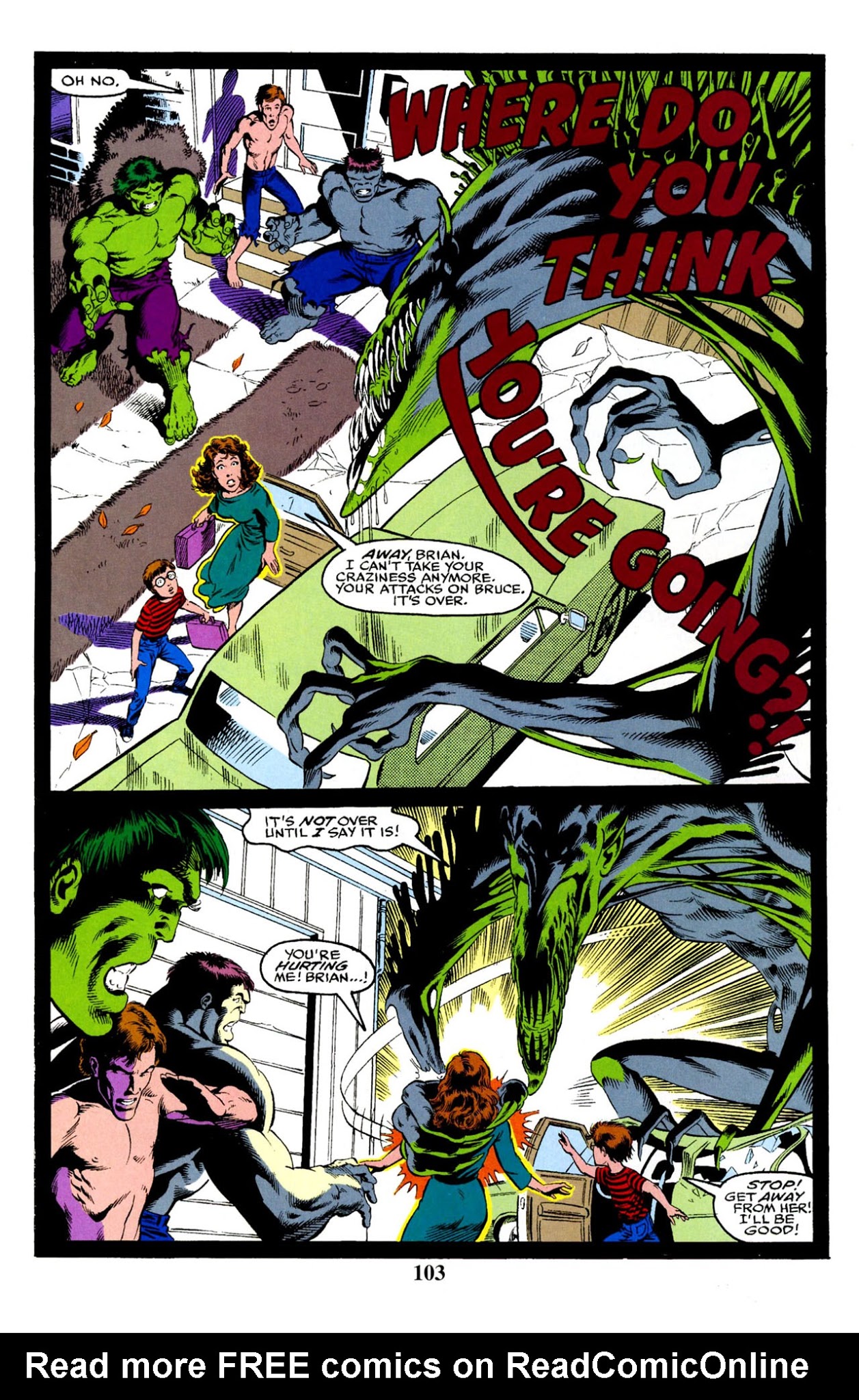 Read online Hulk Visionaries: Peter David comic -  Issue # TPB 6 - 105