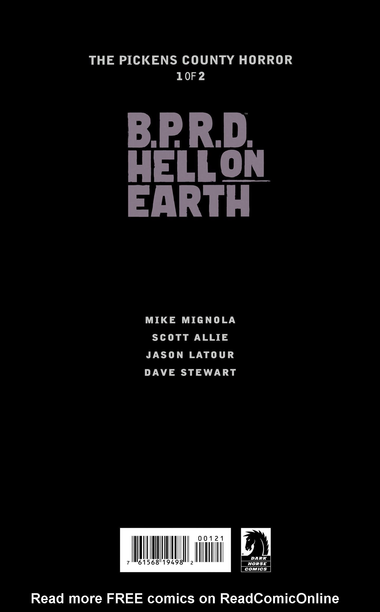 Read online B.P.R.D. Hell on Earth: The Pickens County Horror comic -  Issue #1 - 29