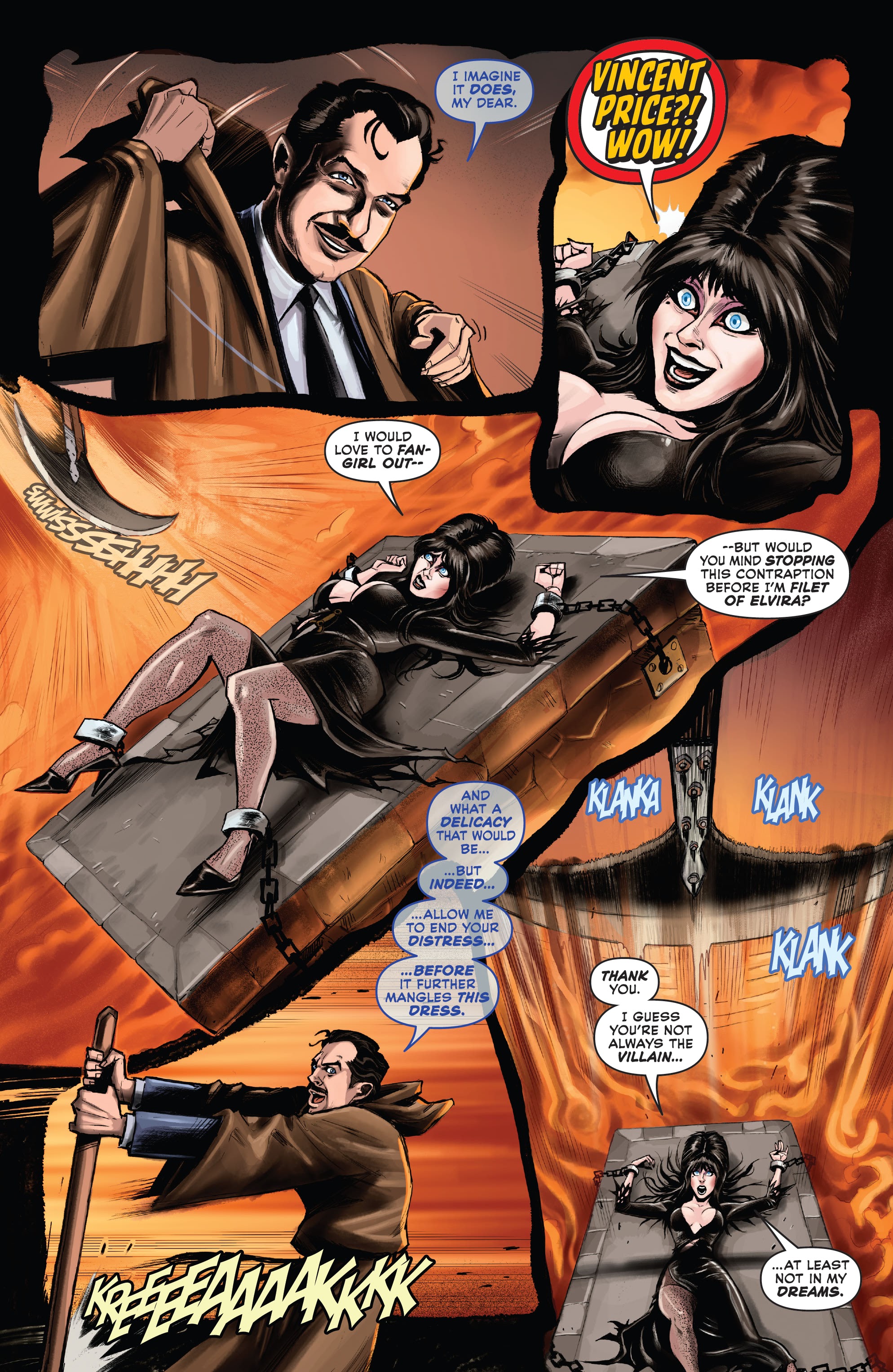 Read online Elvira Meets Vincent Price comic -  Issue #1 - 11
