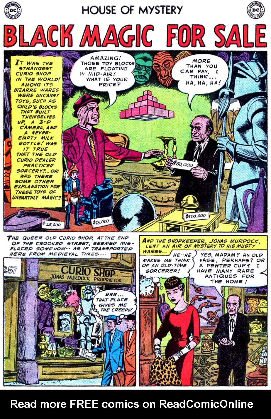 Read online House of Mystery (1951) comic -  Issue #46 - 27