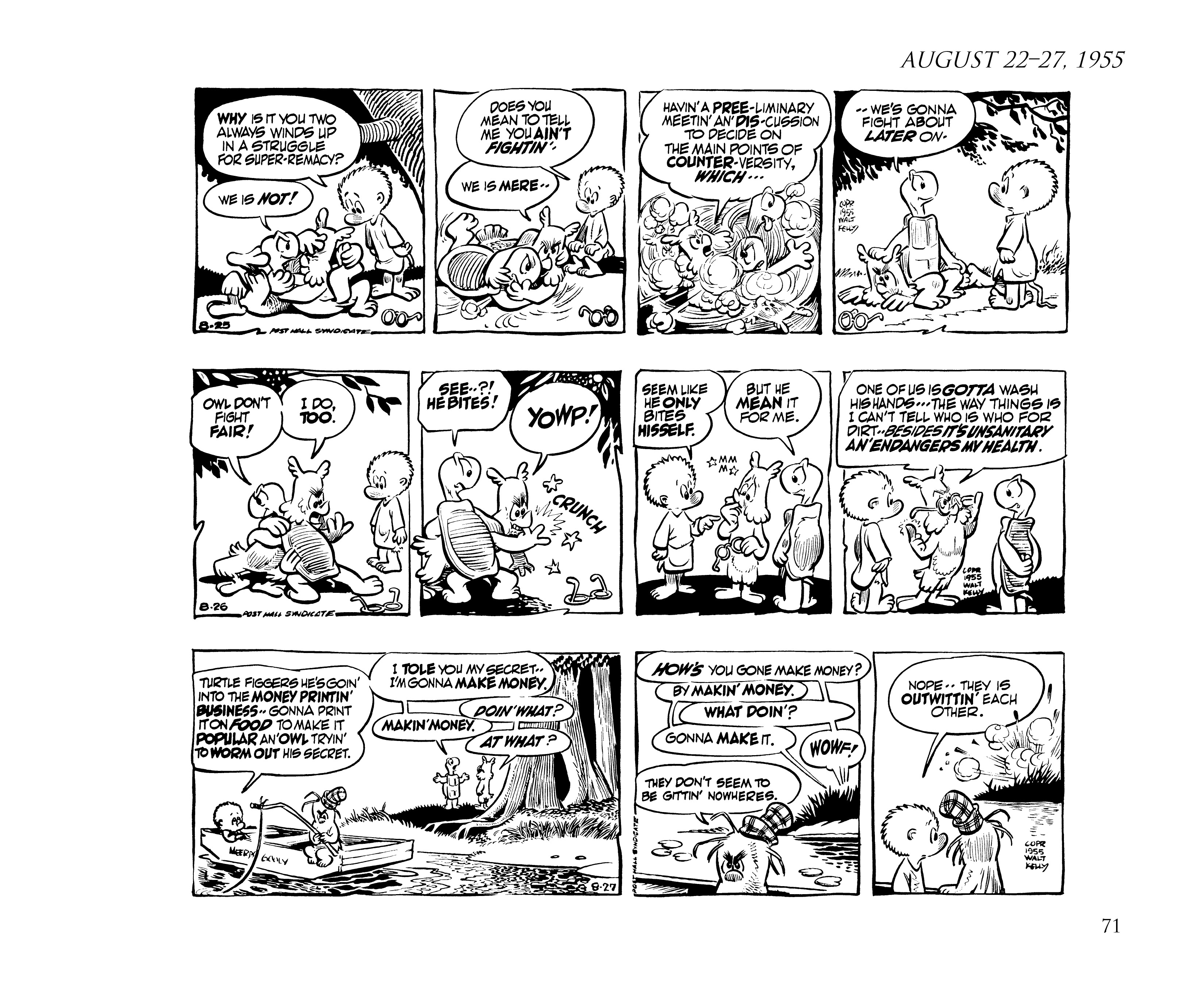 Read online Pogo by Walt Kelly: The Complete Syndicated Comic Strips comic -  Issue # TPB 4 (Part 1) - 83