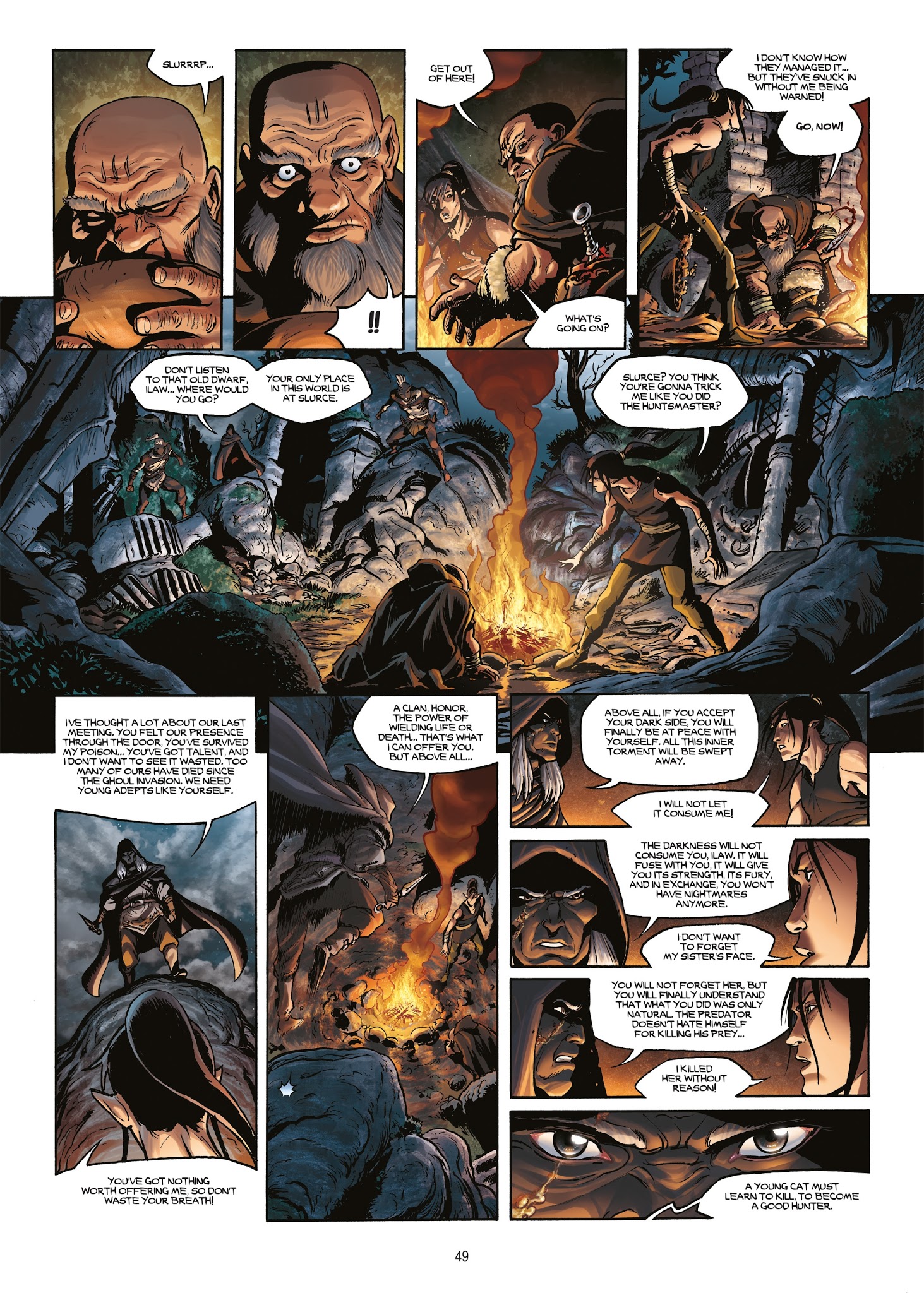 Read online Elves comic -  Issue #17 - 49