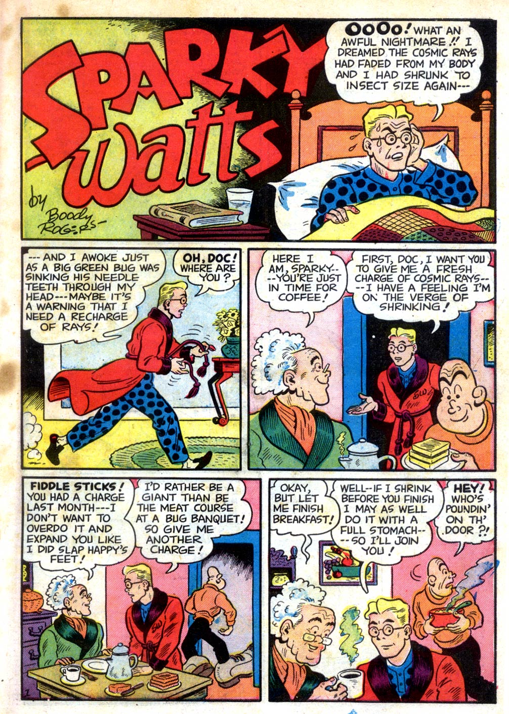 Read online Sparky Watts comic -  Issue #8 - 3
