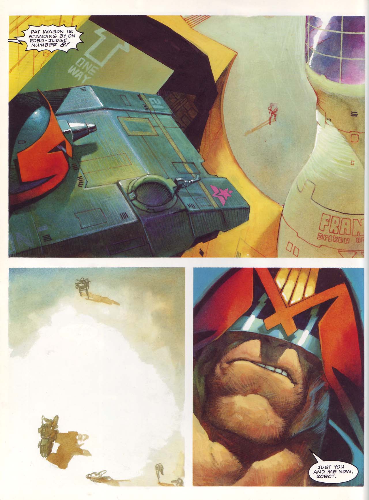 Read online Judge Dredd: Mechanismo comic -  Issue # TPB - 55