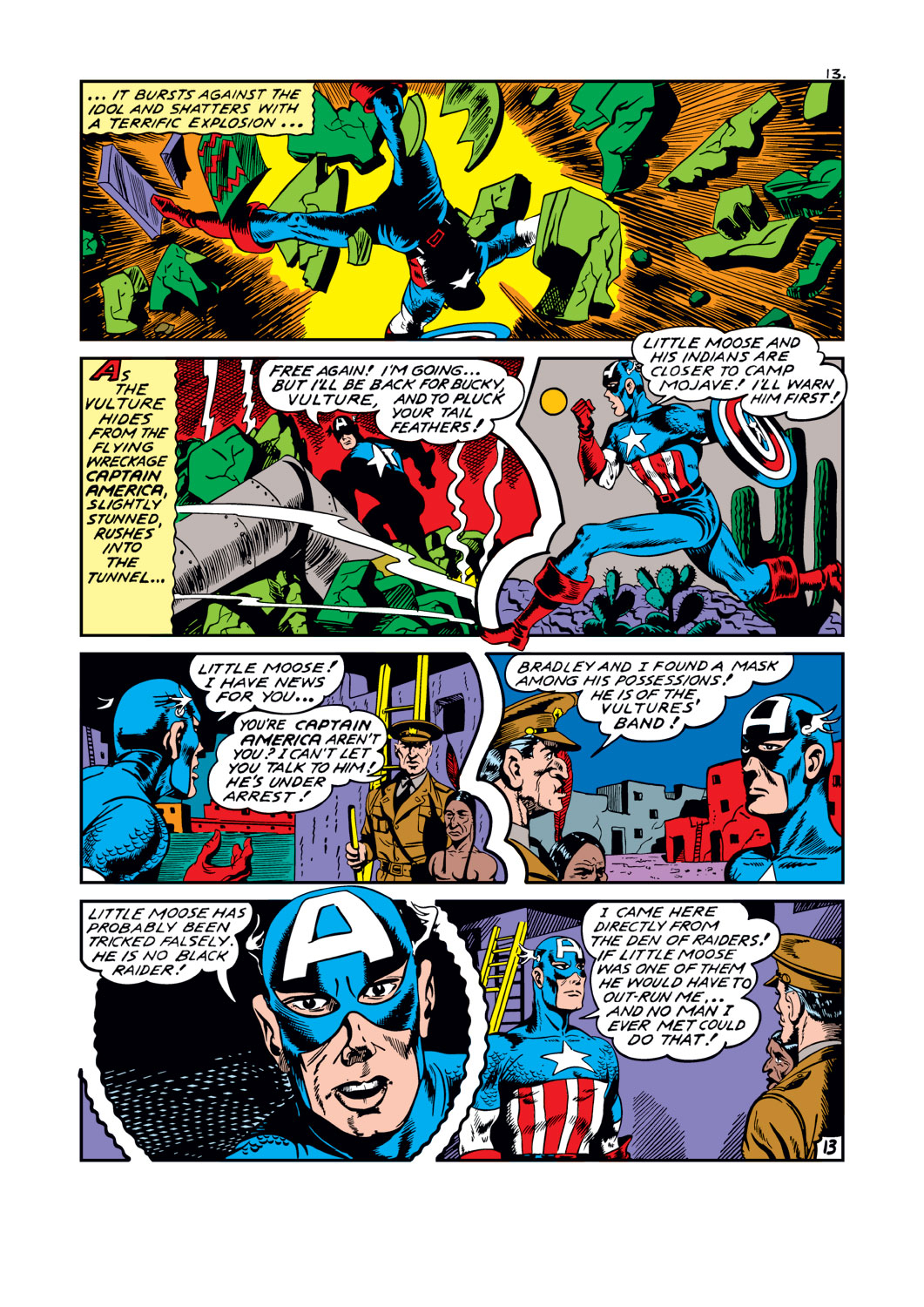 Read online Captain America Comics comic -  Issue #14 - 15