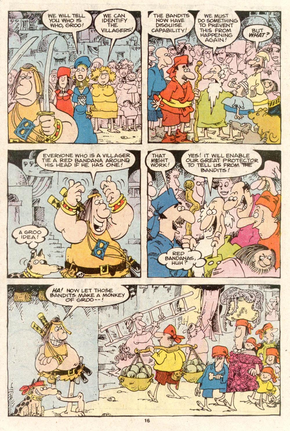 Read online Sergio Aragonés Groo the Wanderer comic -  Issue #49 - 16