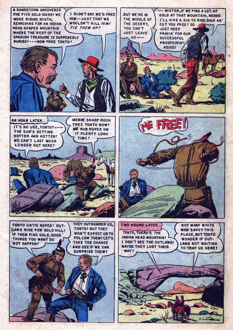 Read online Lone Ranger's Companion Tonto comic -  Issue #7 - 7