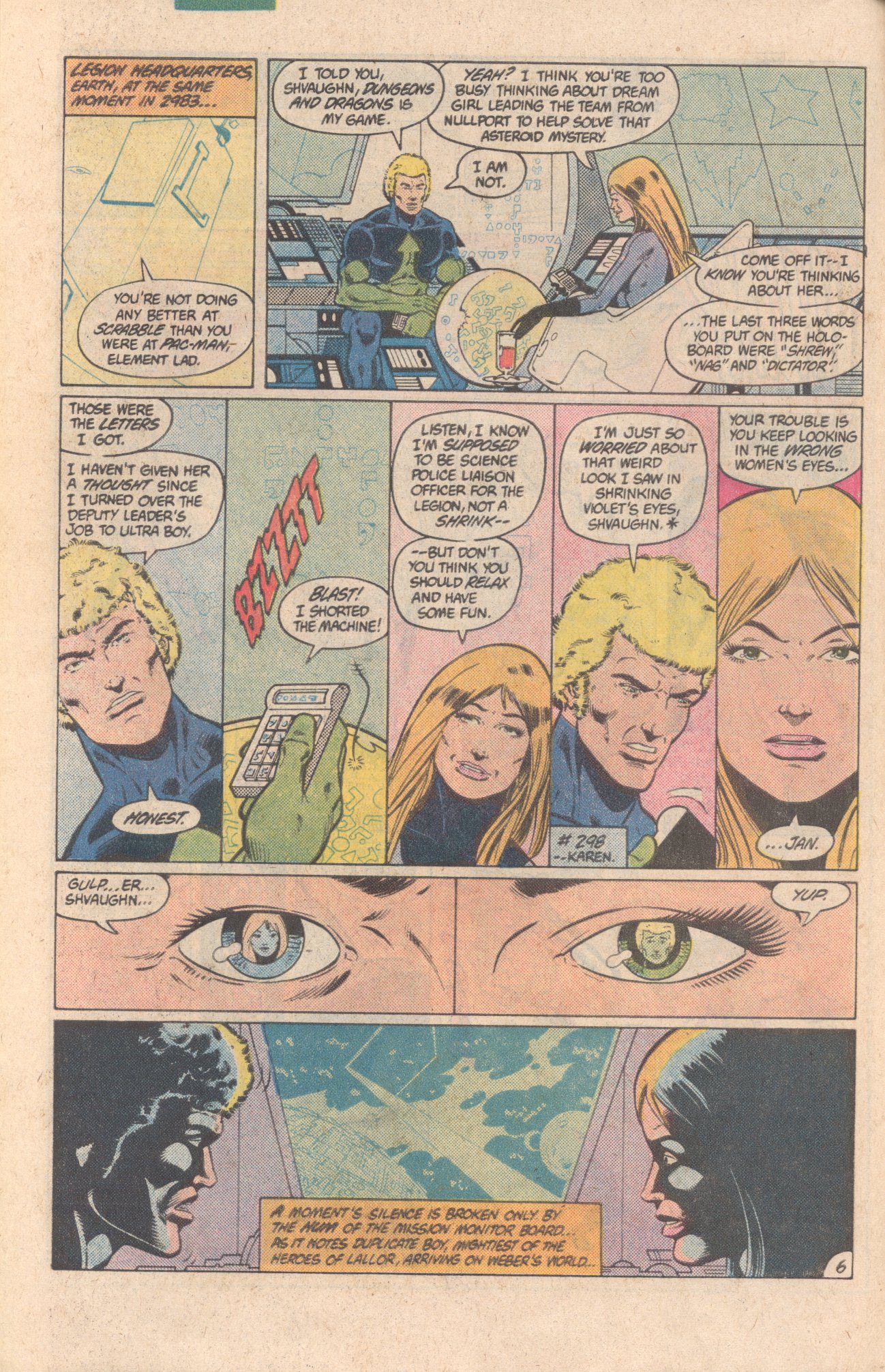 Read online Legion of Super-Heroes (1980) comic -  Issue #299 - 7
