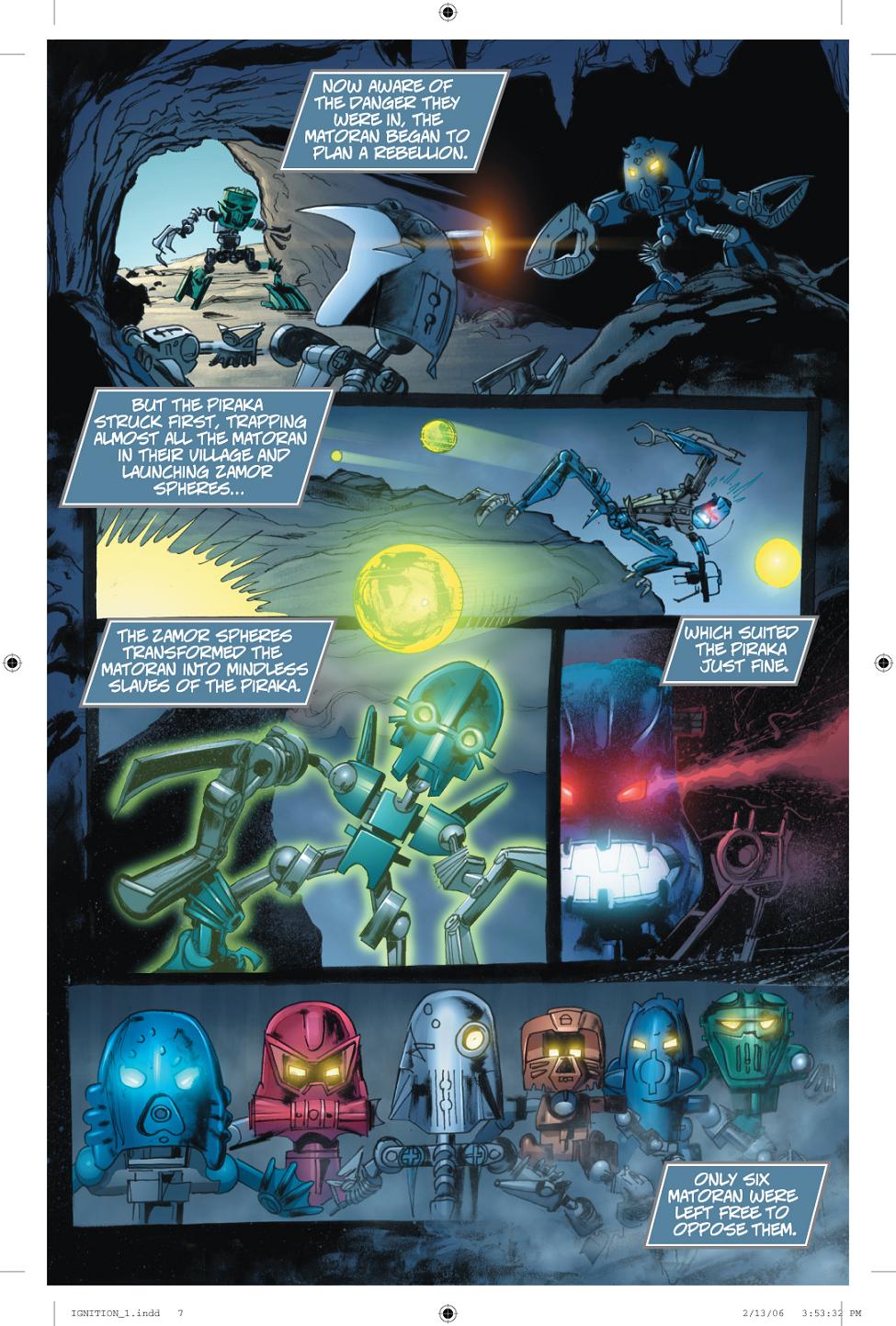 Read online Bionicle: Ignition comic -  Issue #1 - 6