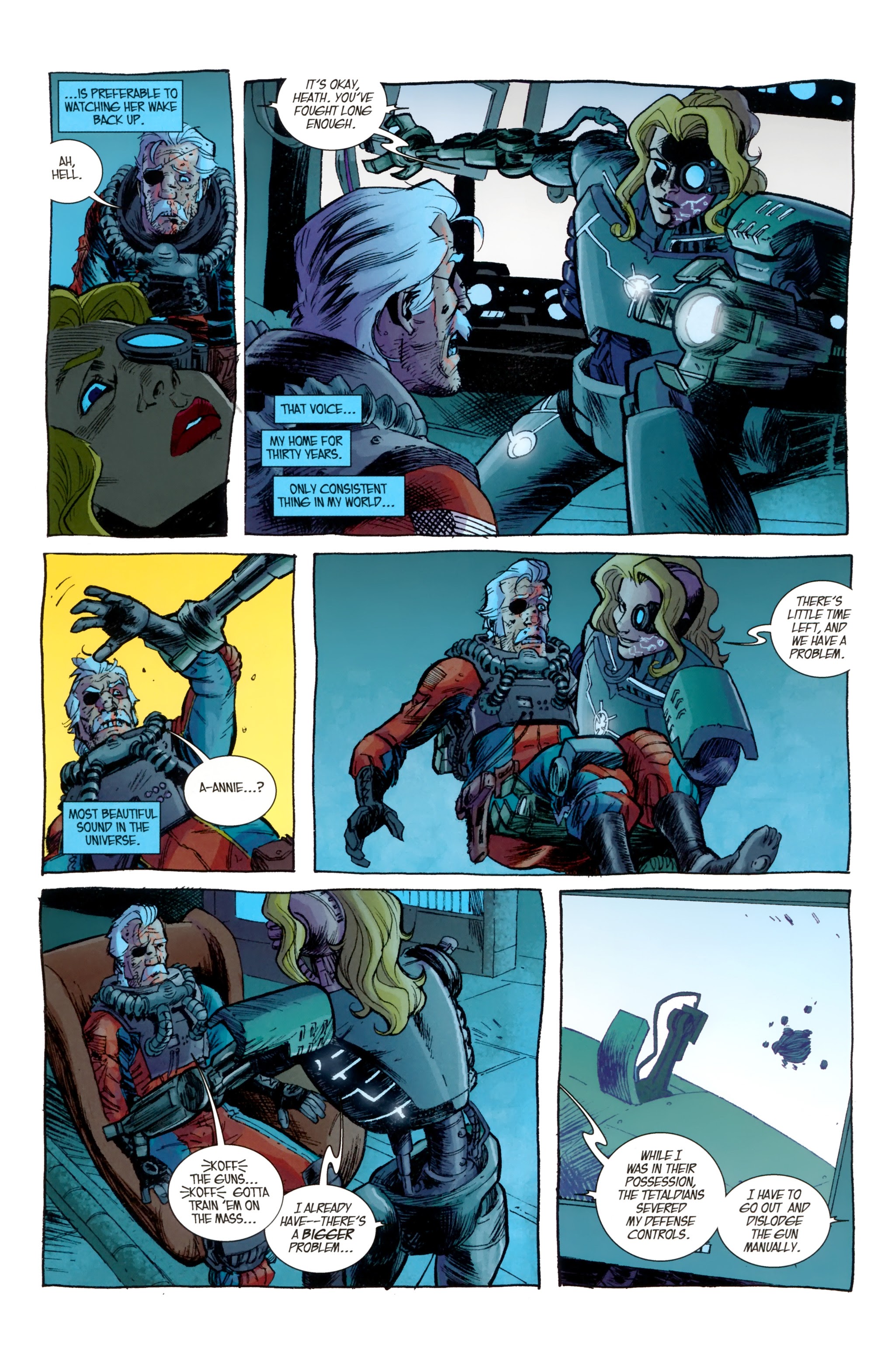 Read online Fear Agent comic -  Issue #32 - 13