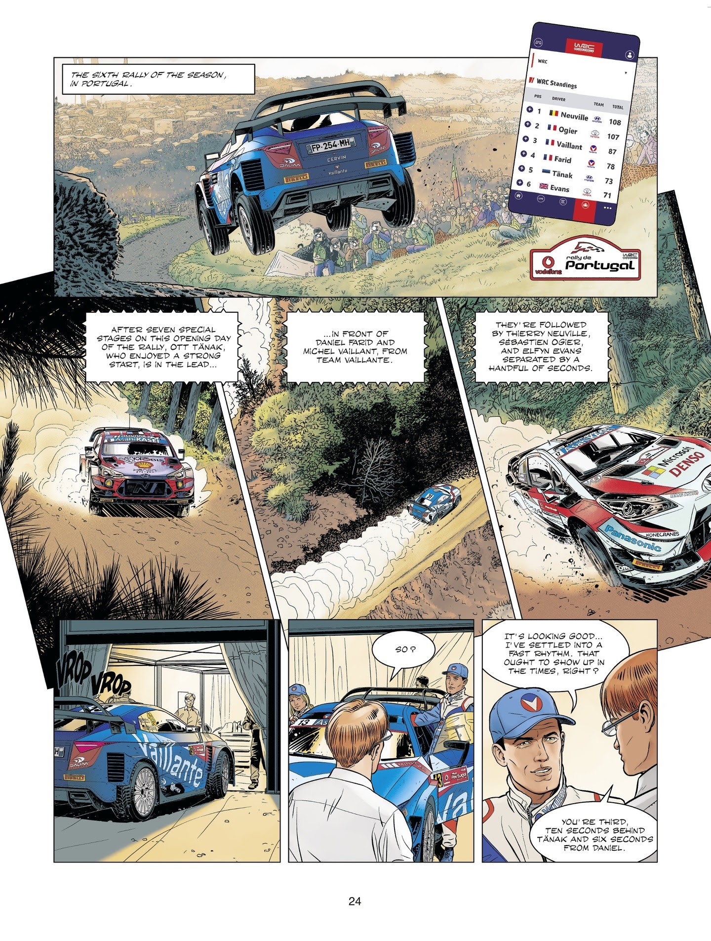 Read online Michel Vaillant comic -  Issue #9 - 24