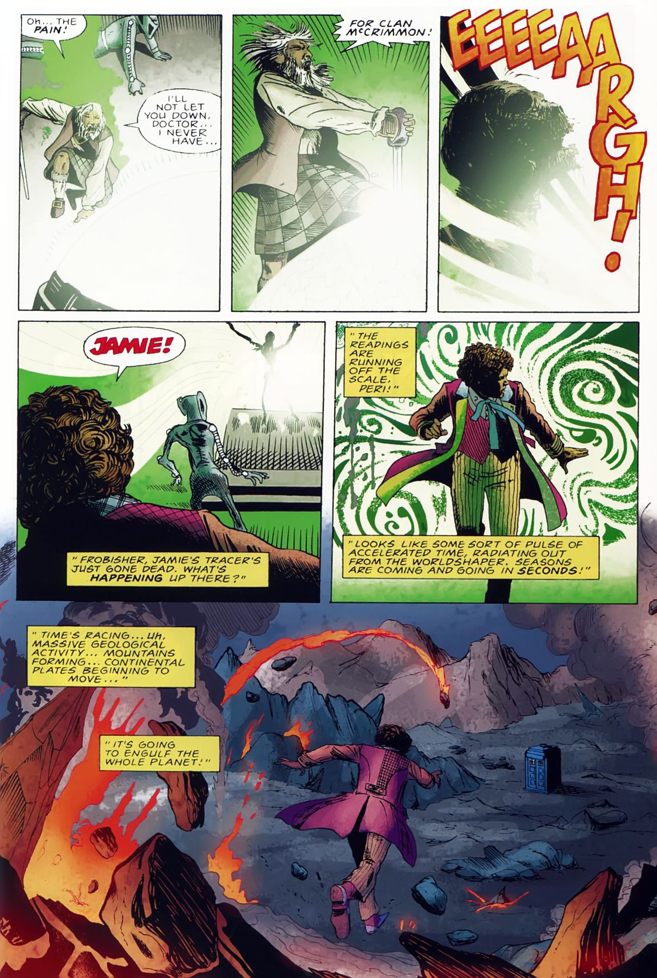 Read online Grant Morrison's Doctor Who comic -  Issue #2 - 21