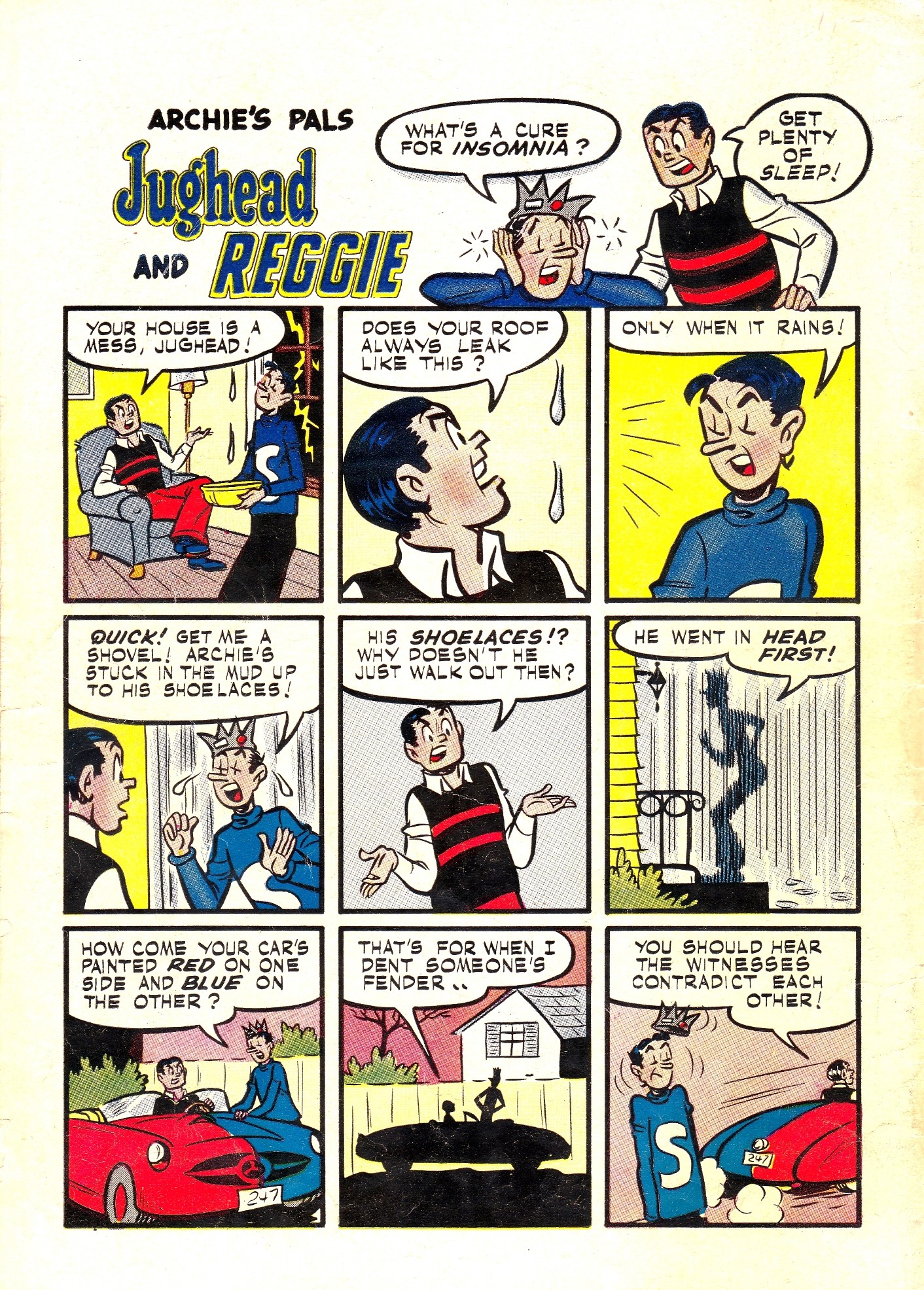 Read online Archie's Joke Book Magazine comic -  Issue #21 - 36