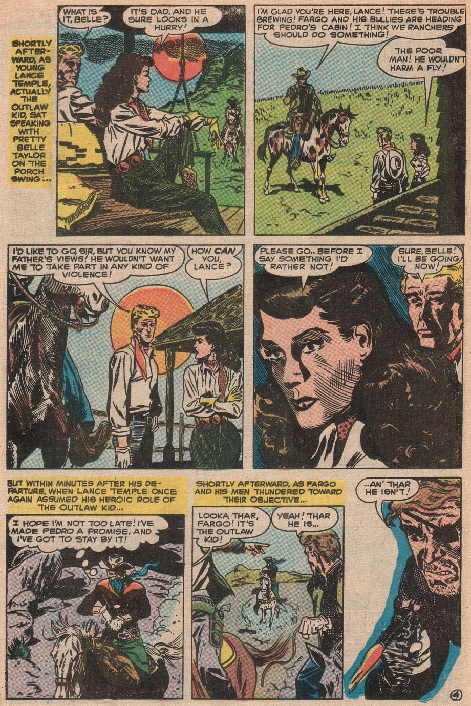 Read online The Outlaw Kid (1970) comic -  Issue #2 - 16