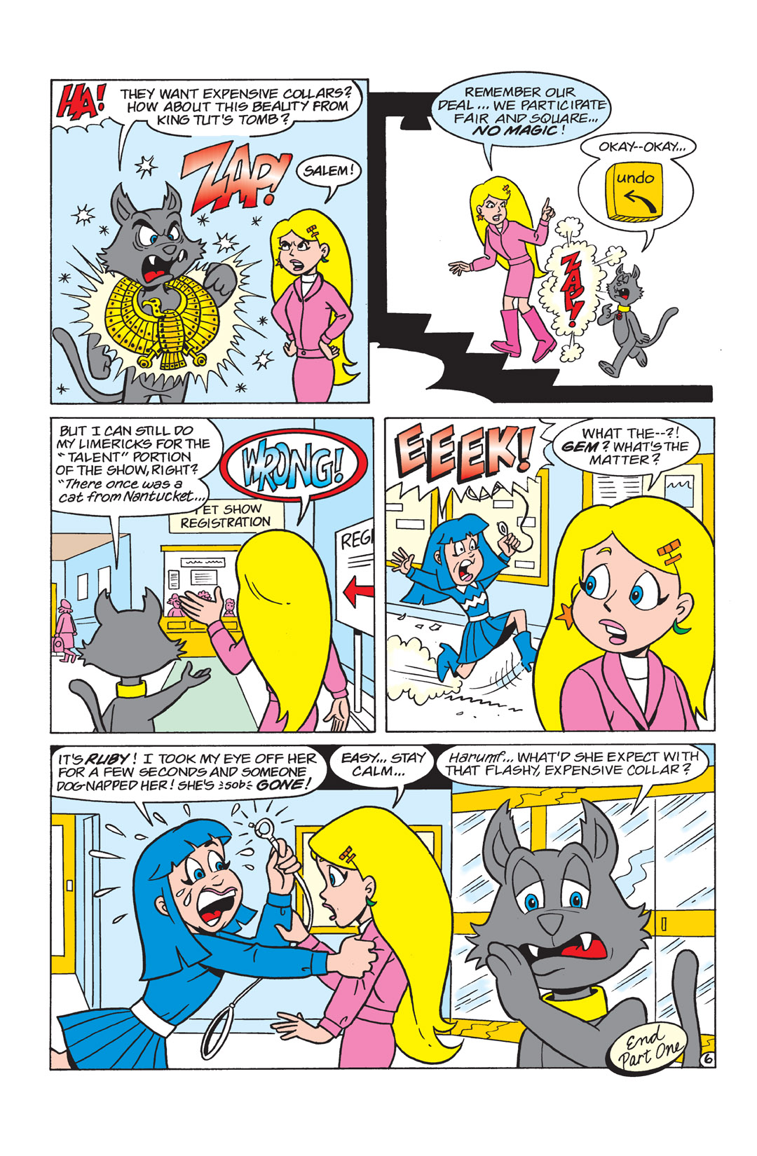 Read online Sabrina the Teenage Witch (2000) comic -  Issue #3 - 7