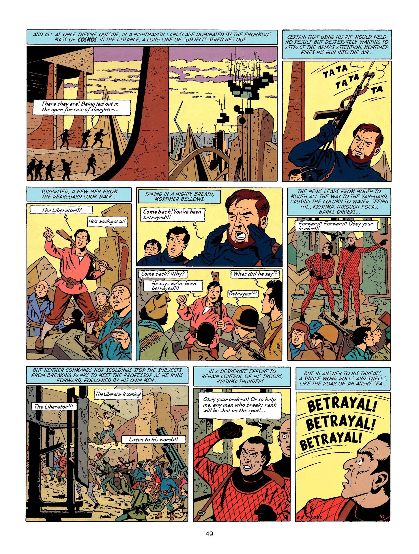 Read online Blake & Mortimer comic -  Issue #19 - 49
